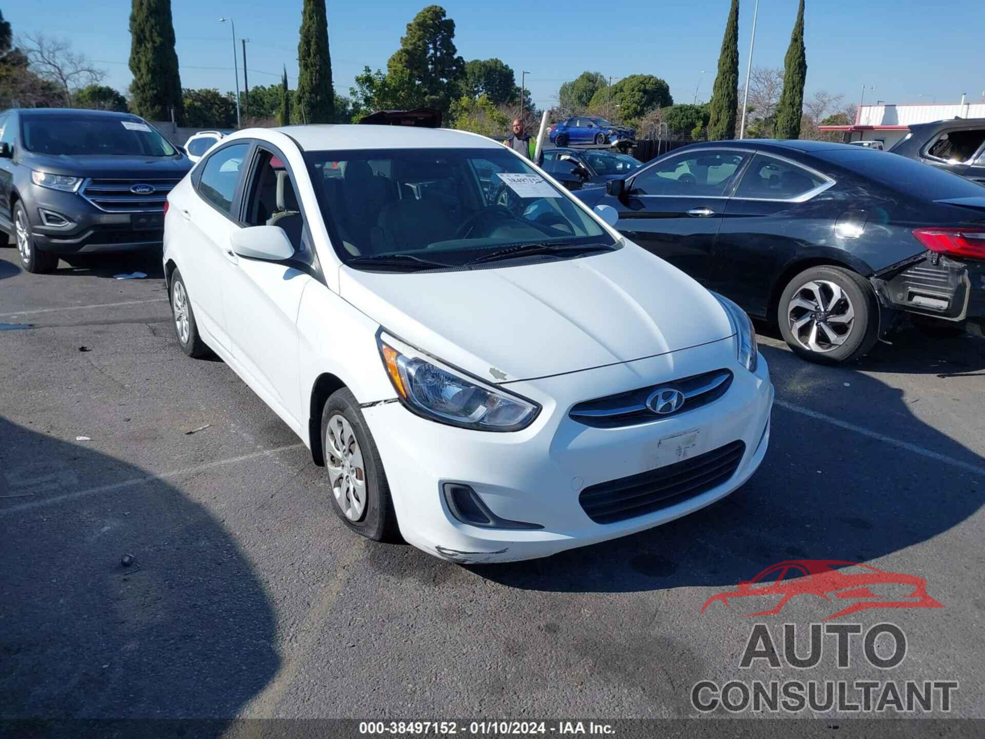 HYUNDAI ACCENT 2016 - KMHCT4AE7GU948013