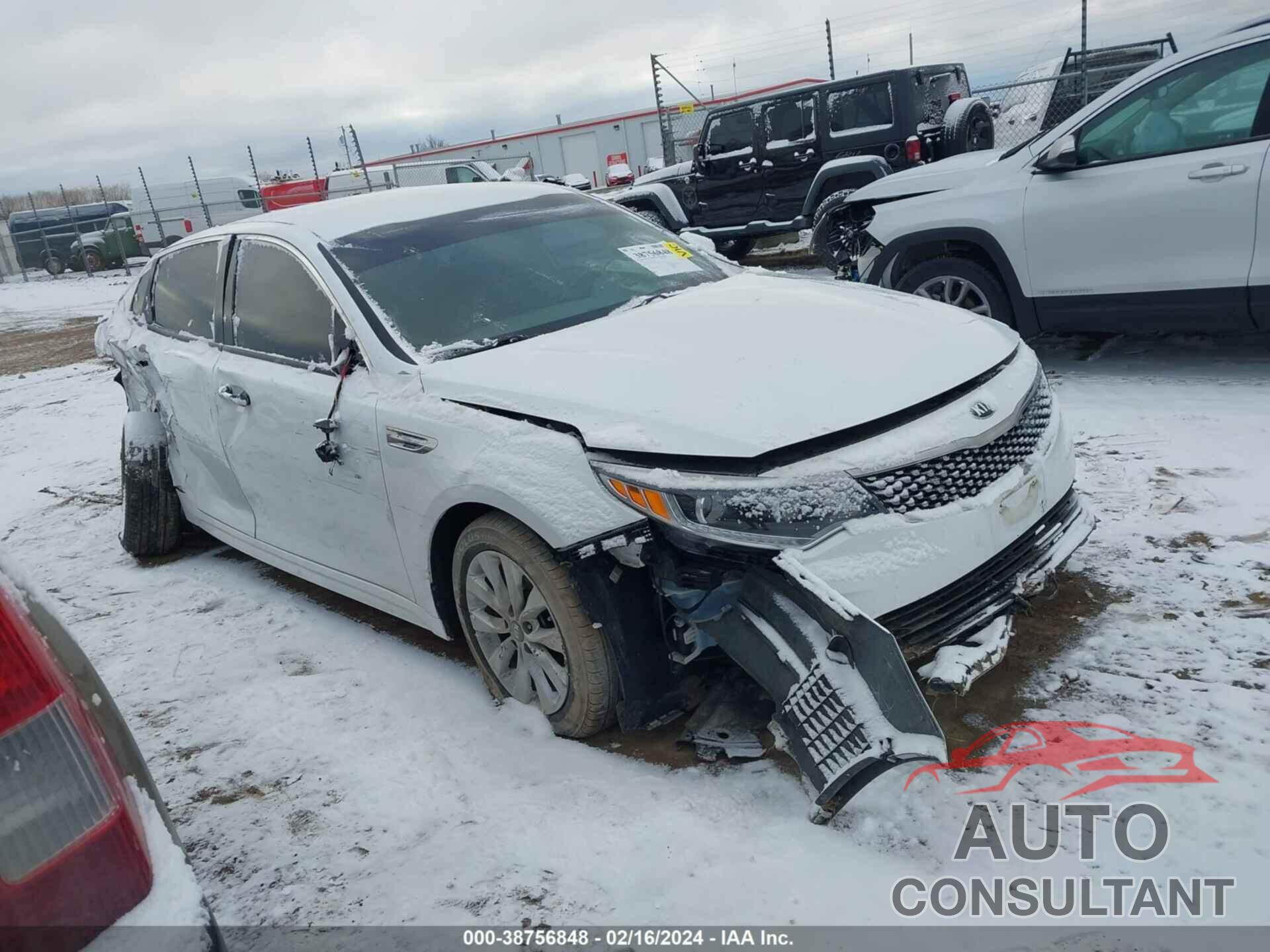 KIA OPTIMA 2016 - 5XXGU4L30GG120065