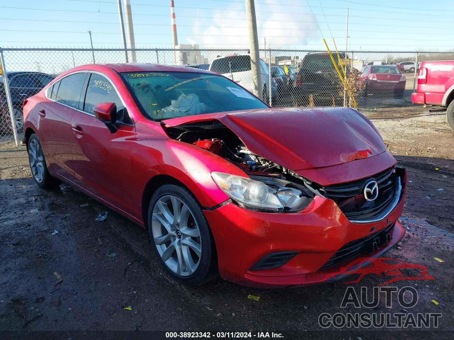 MAZDA MAZDA6 2016 - JM1GJ1V53G1451076