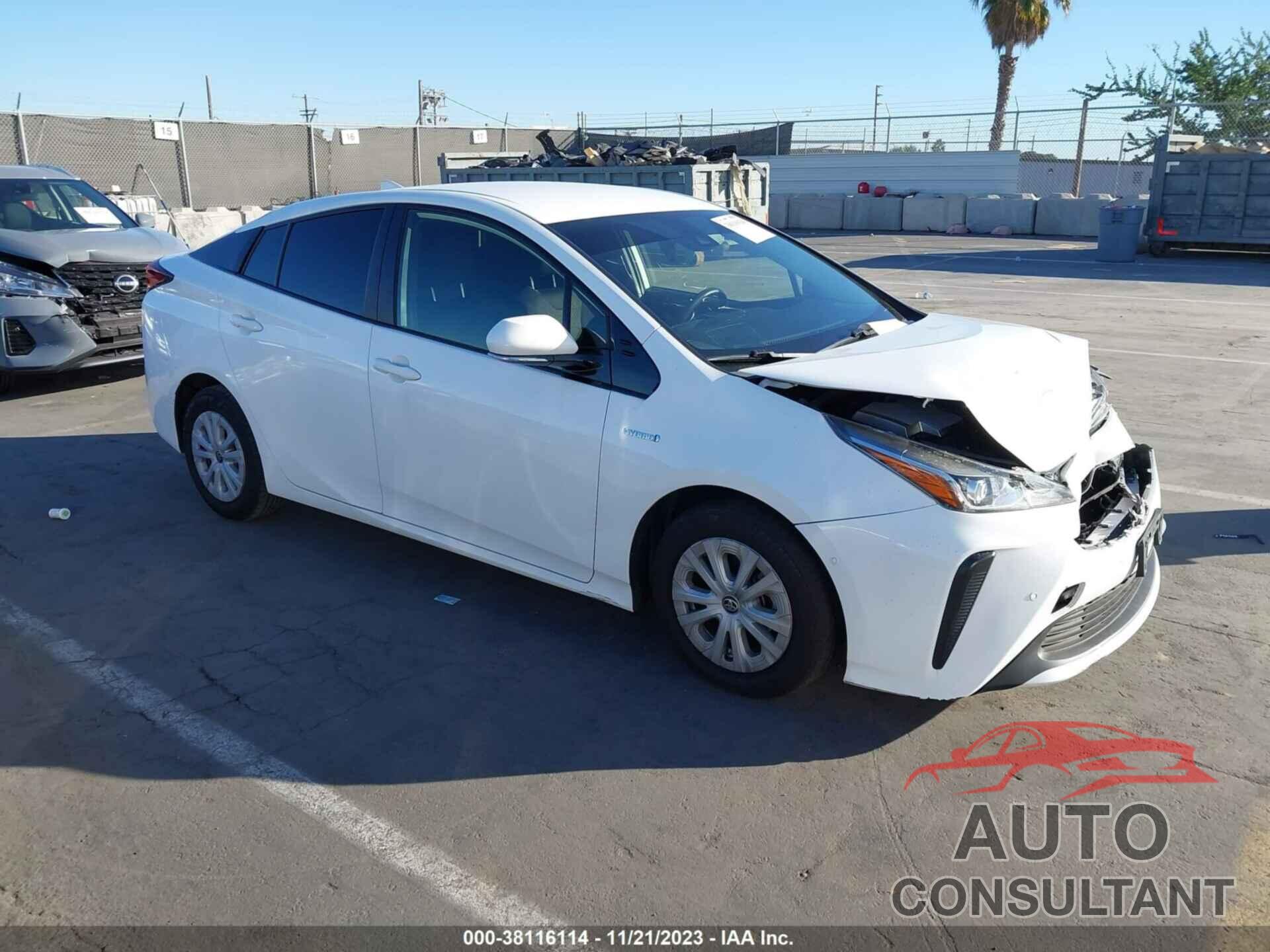 TOYOTA PRIUS 2019 - JTDKARFUXK3079795