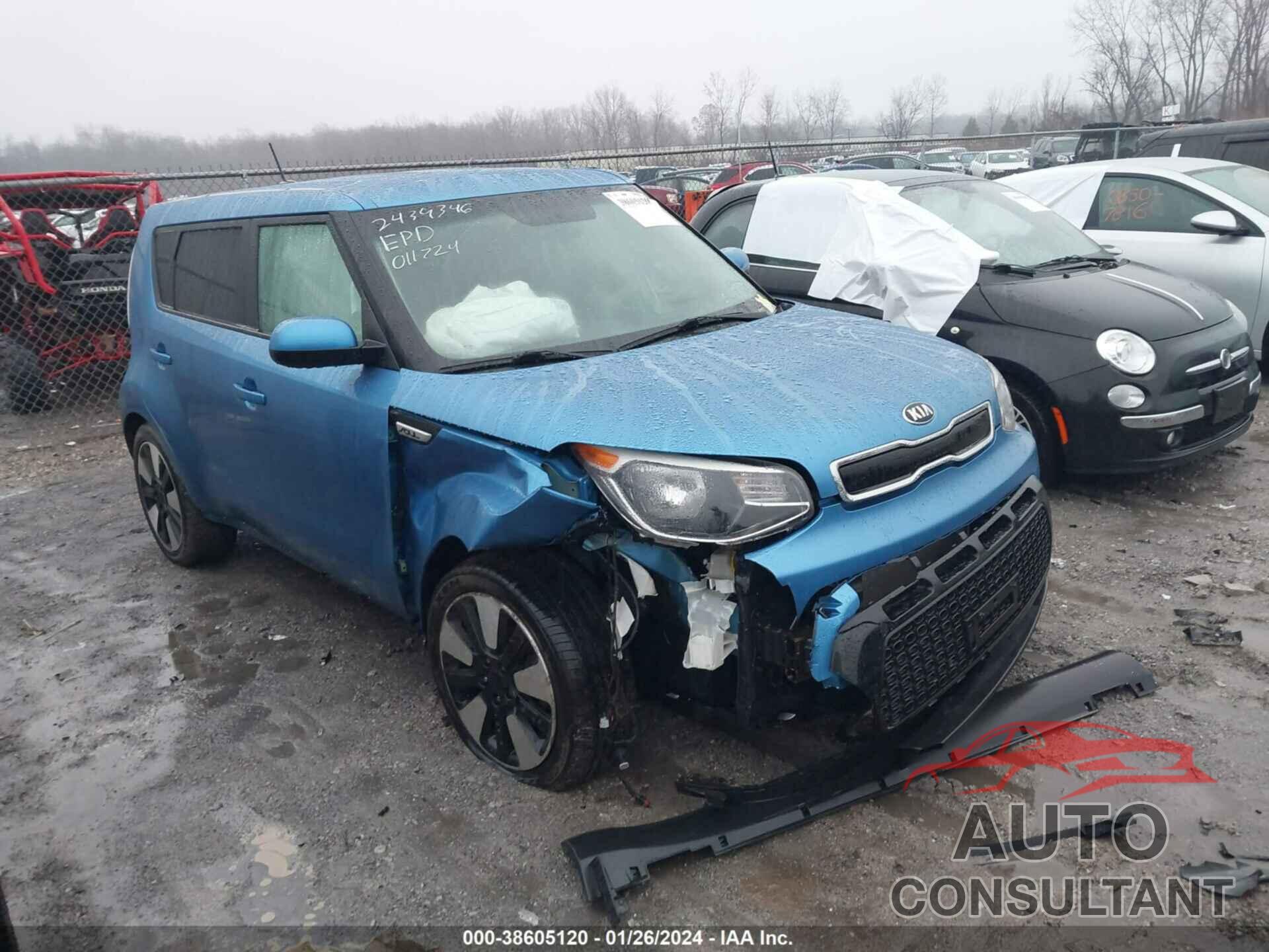 KIA SOUL 2016 - KNDJP3A51G7352498