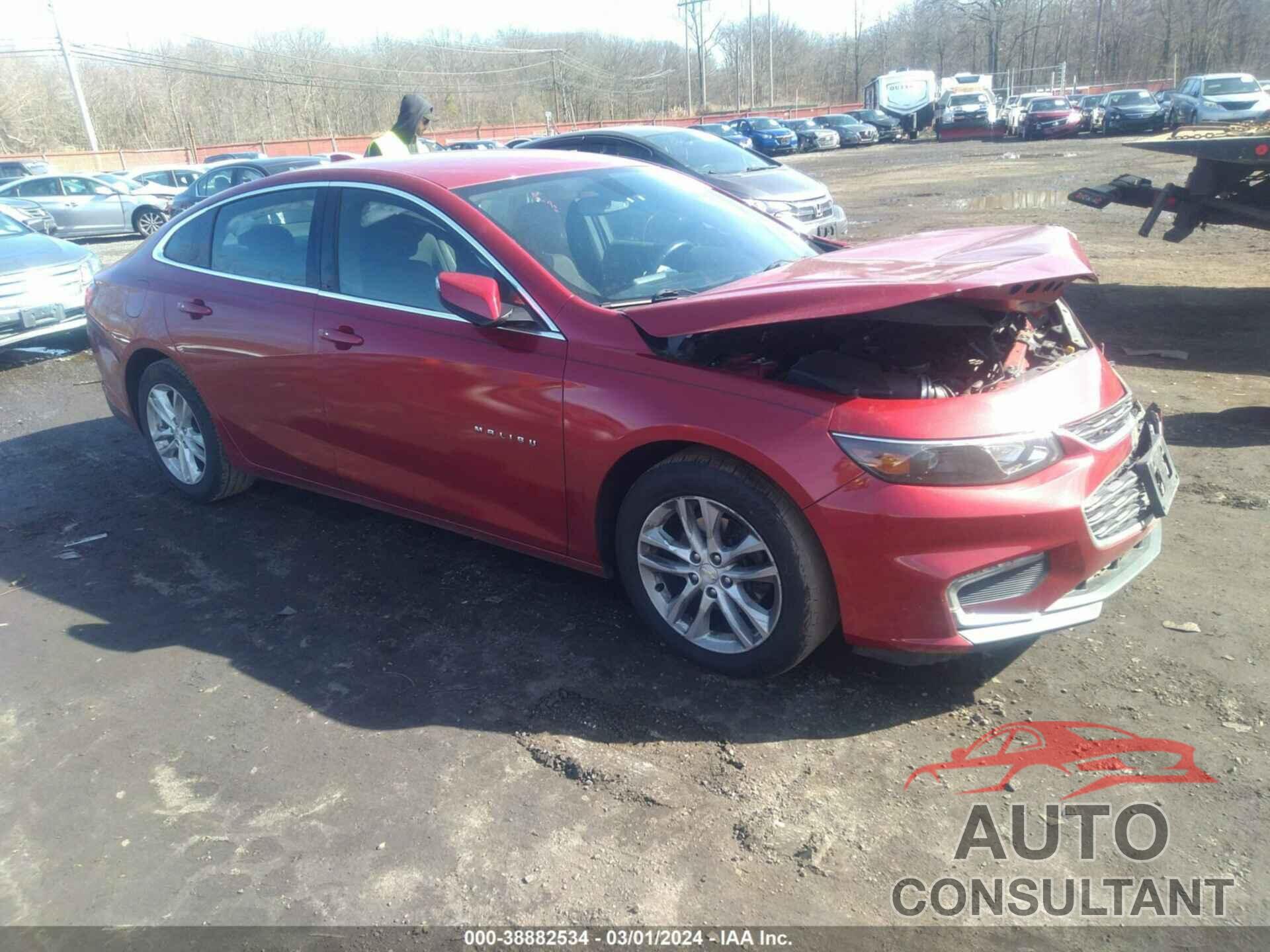 CHEVROLET MALIBU 2016 - 1G1ZE5ST4GF315607