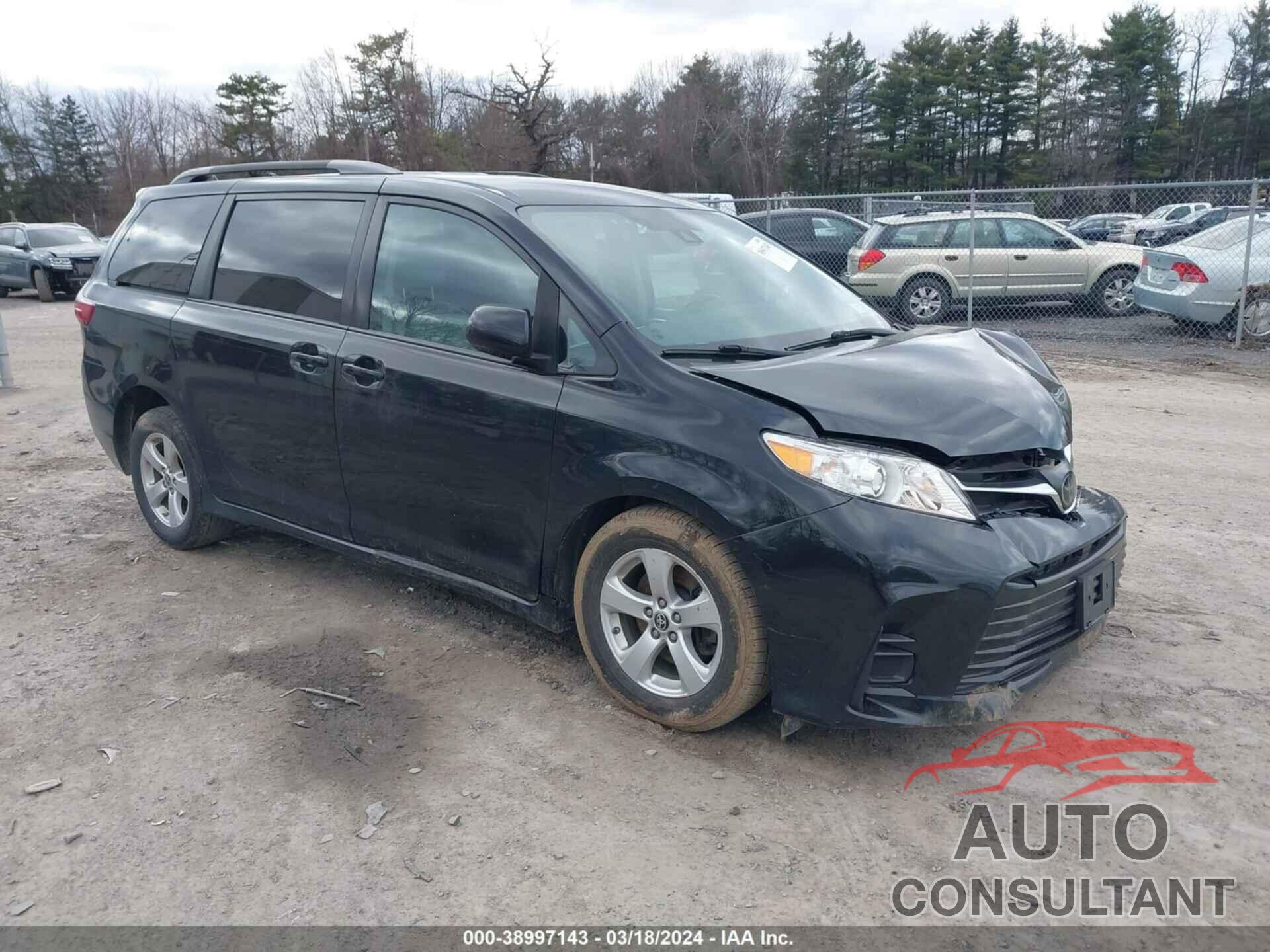 TOYOTA SIENNA 2020 - 5TDKZ3DC0LS087324