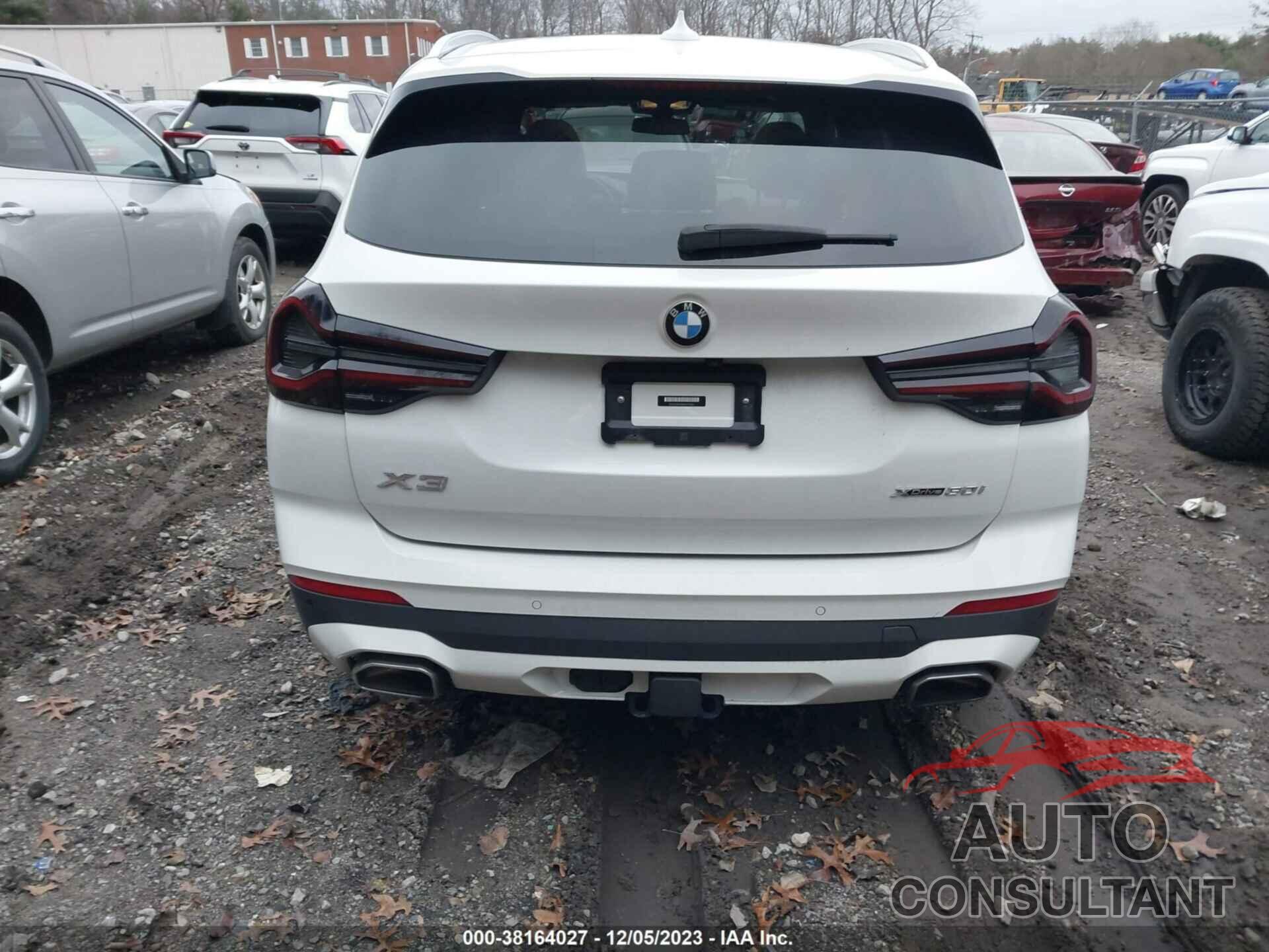 BMW X3 2022 - 5UX53DP08N9J79352