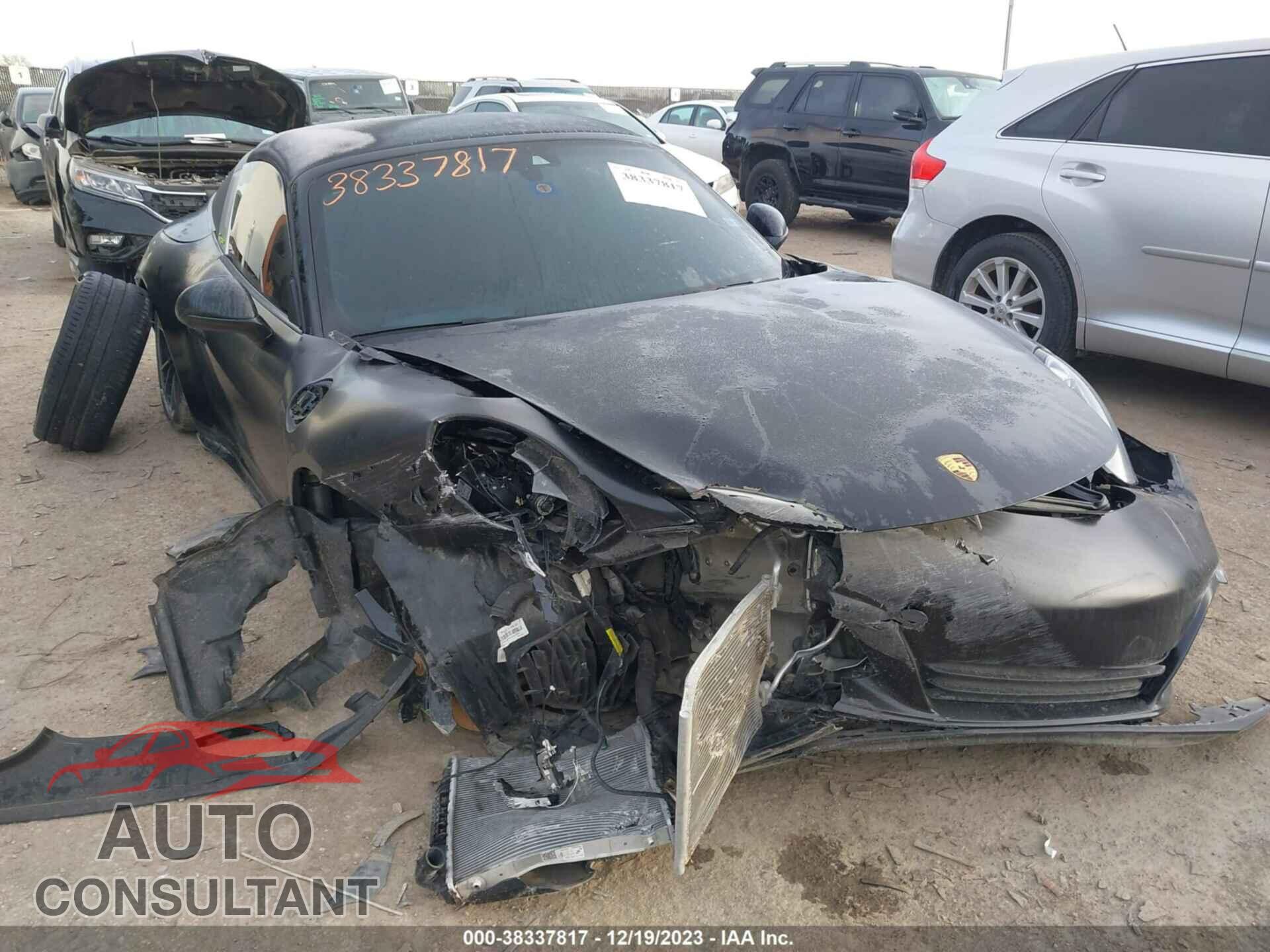 PORSCHE 911 2017 - WP0BB2A95HS136149
