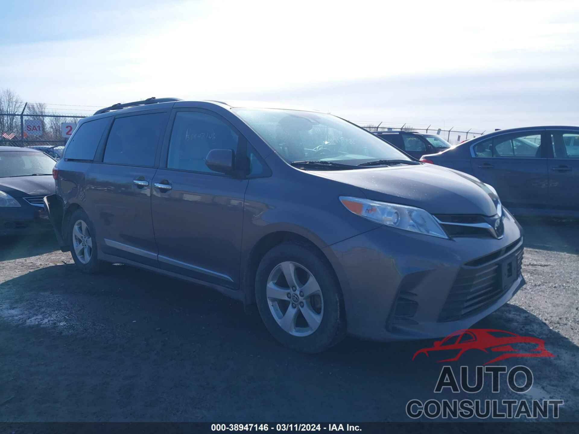 TOYOTA SIENNA 2020 - 5TDKZ3DC1LS081578