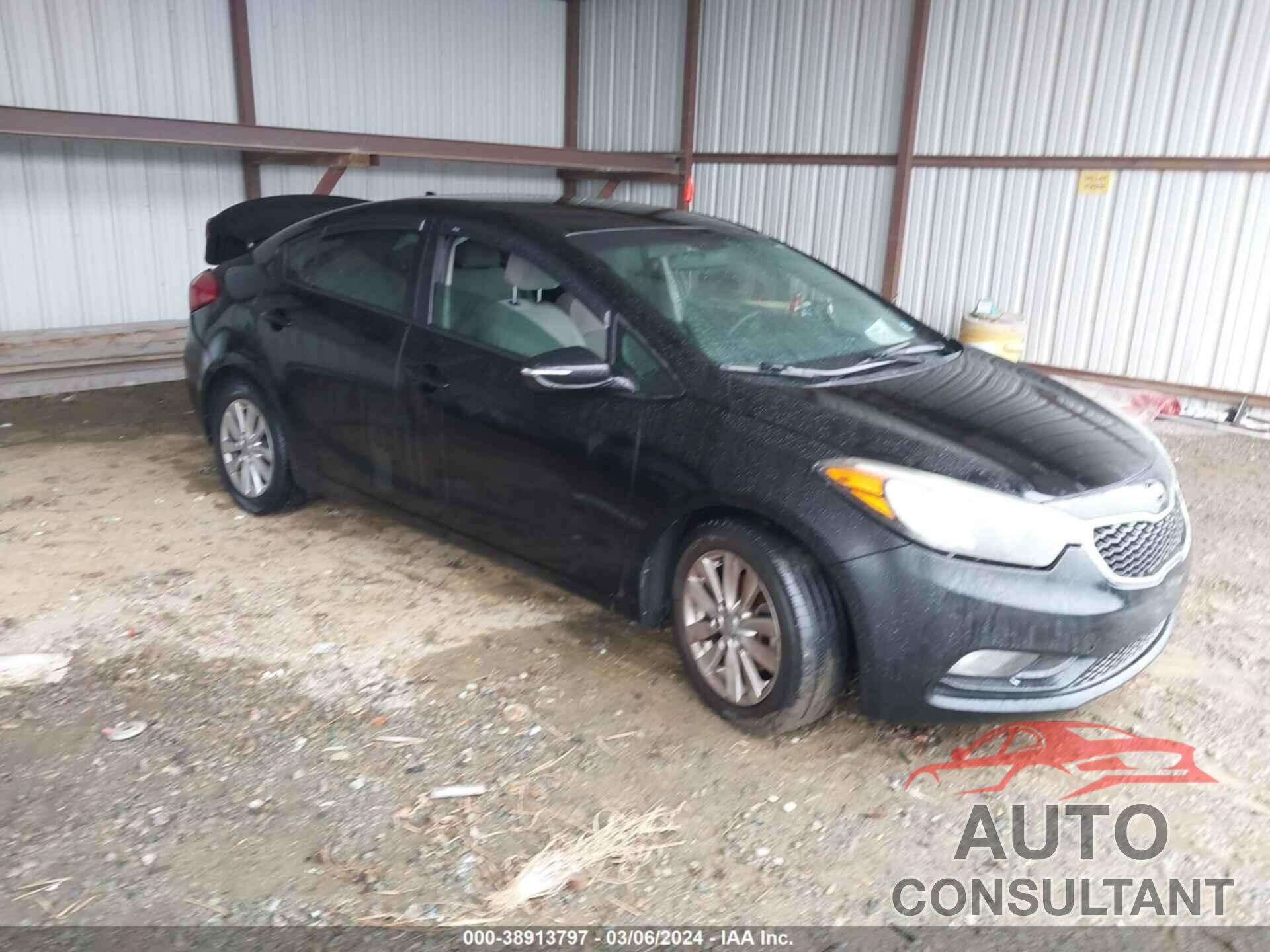 KIA FORTE 2016 - KNAFX4A64G5444248