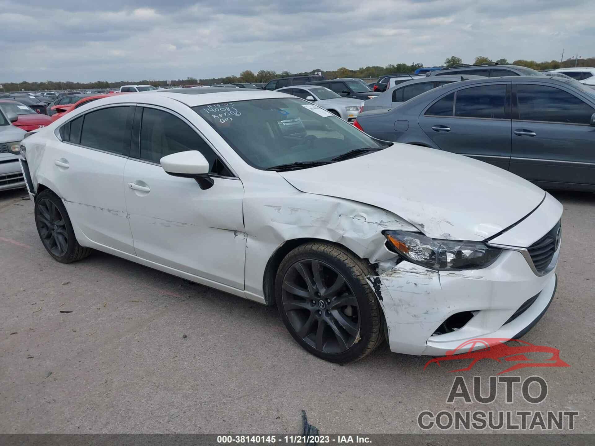 MAZDA MAZDA6 2016 - JM1GJ1V55G1480627