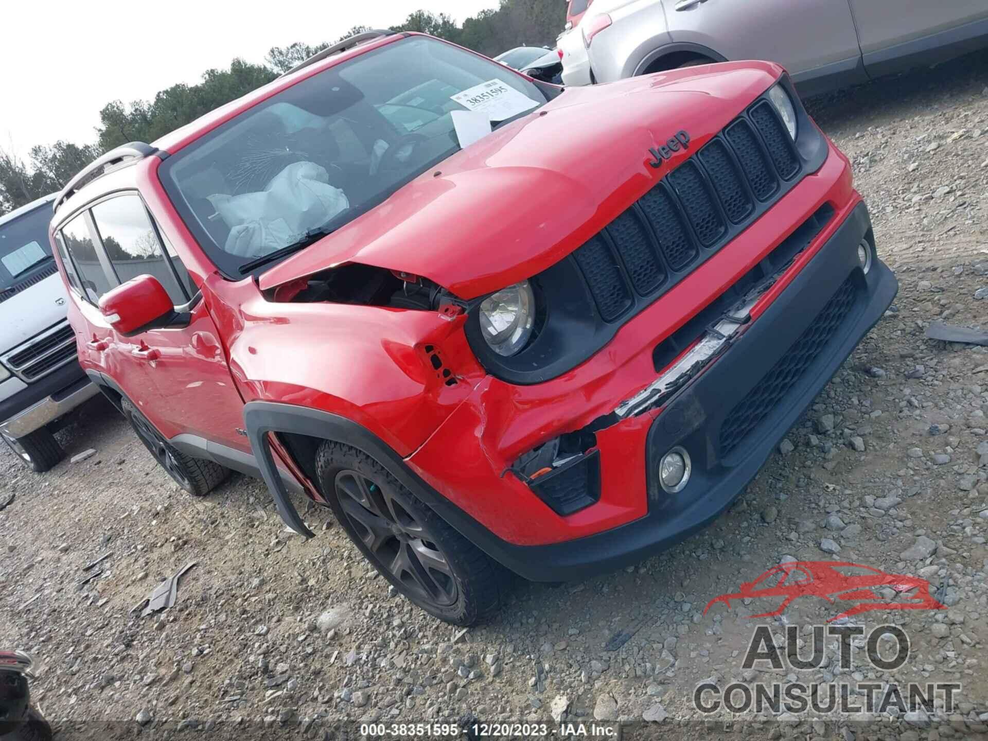 JEEP RENEGADE 2019 - ZACNJABB3KPJ86909