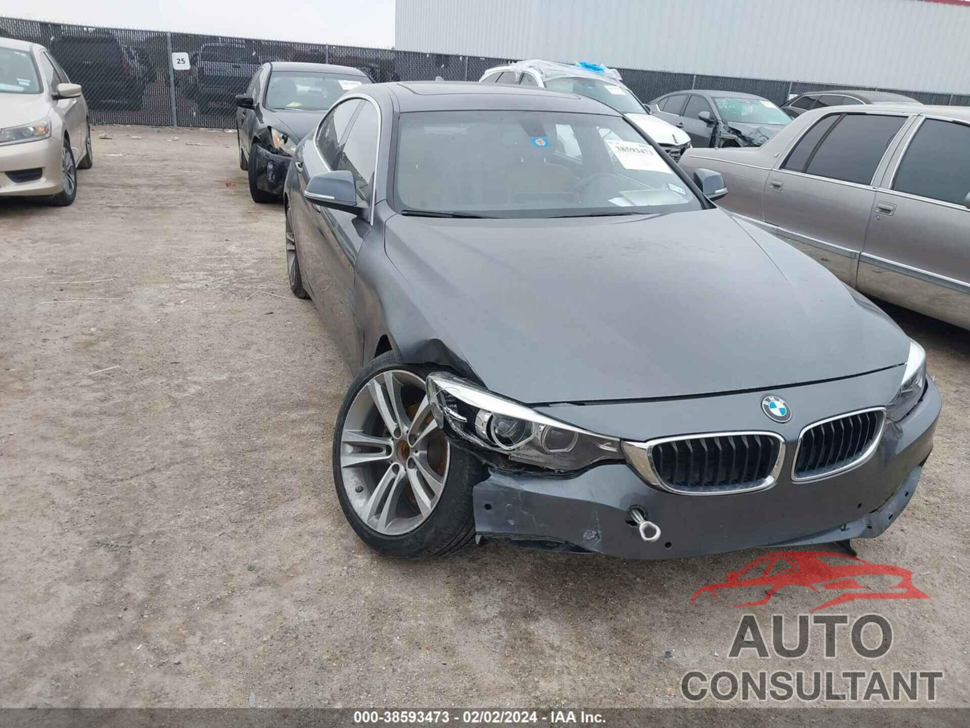 BMW 430I GRAN COUPE 2018 - WBA4J1C56JBG80875