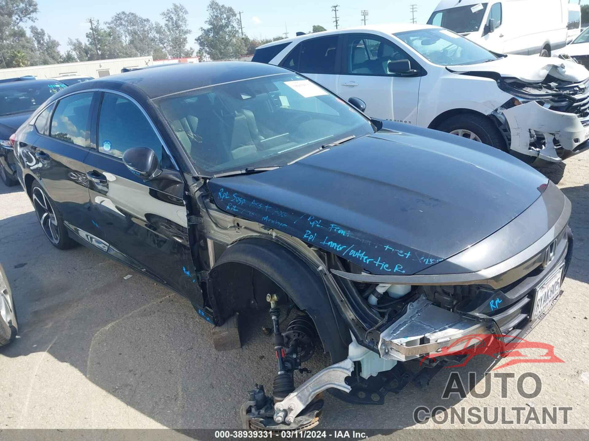 HONDA ACCORD 2021 - 1HGCV1F31MA098110