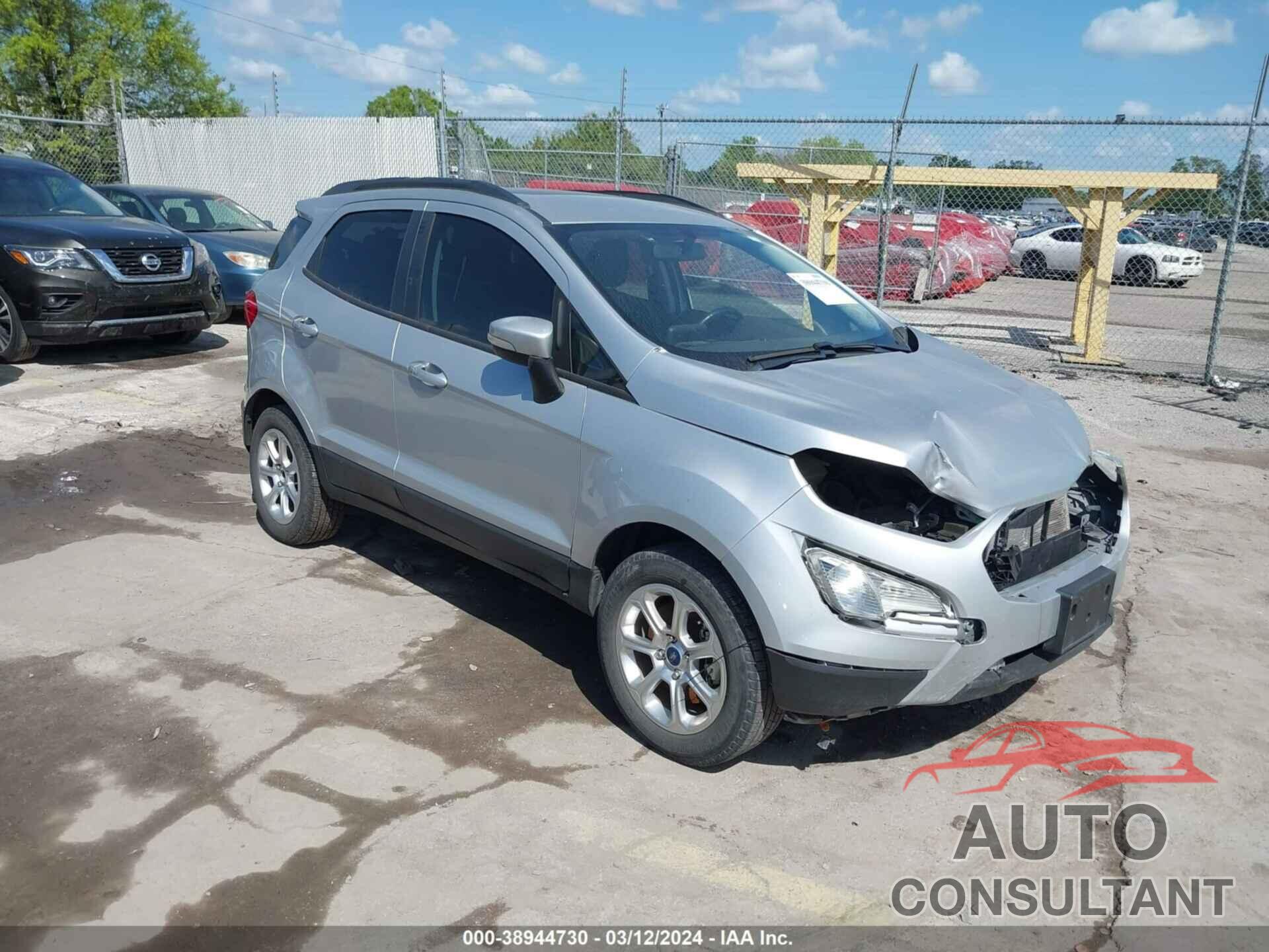 FORD ECOSPORT 2019 - MAJ3S2GEXKC291585