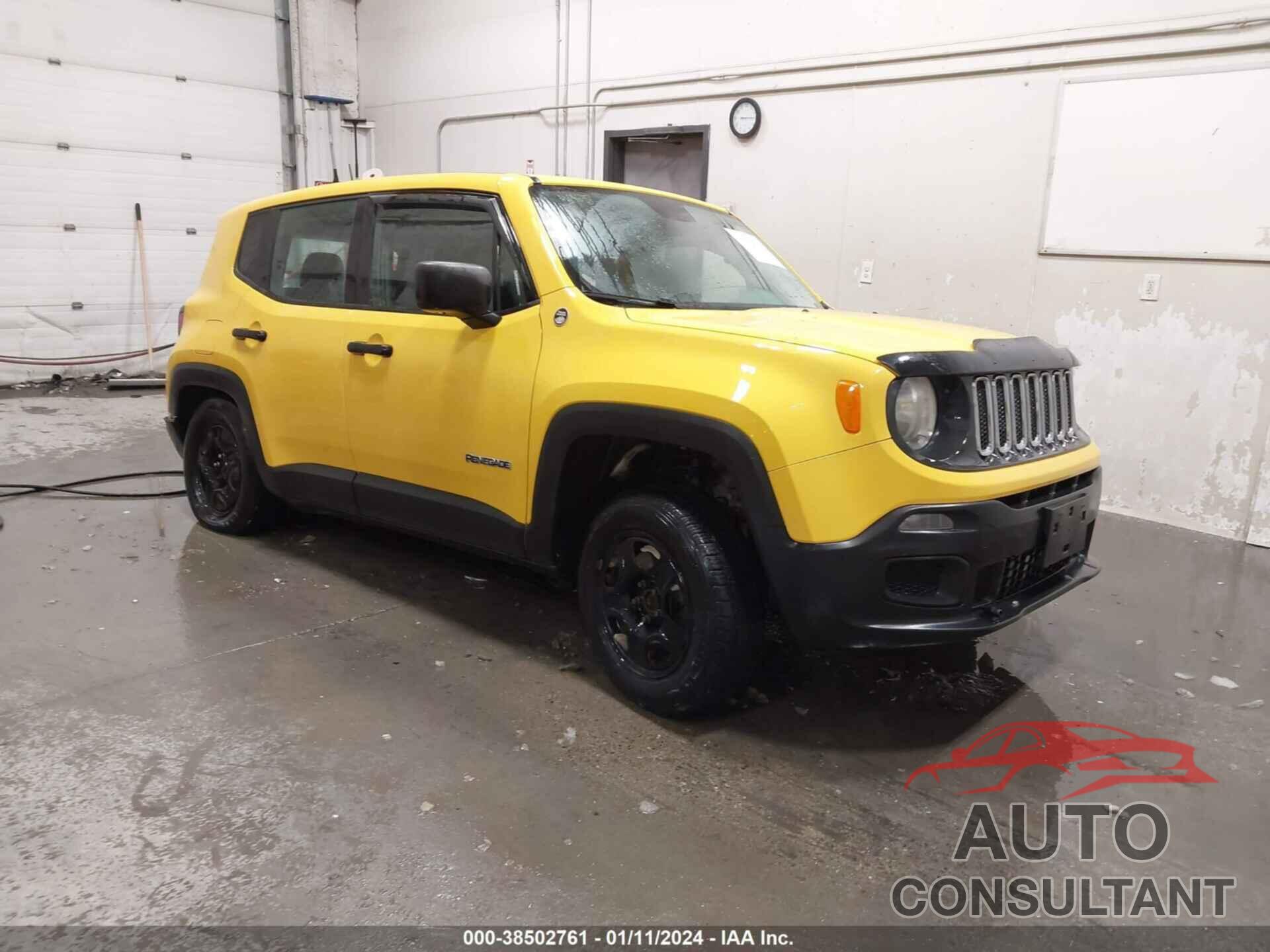 JEEP RENEGADE 2016 - ZACCJBAW5GPD66713