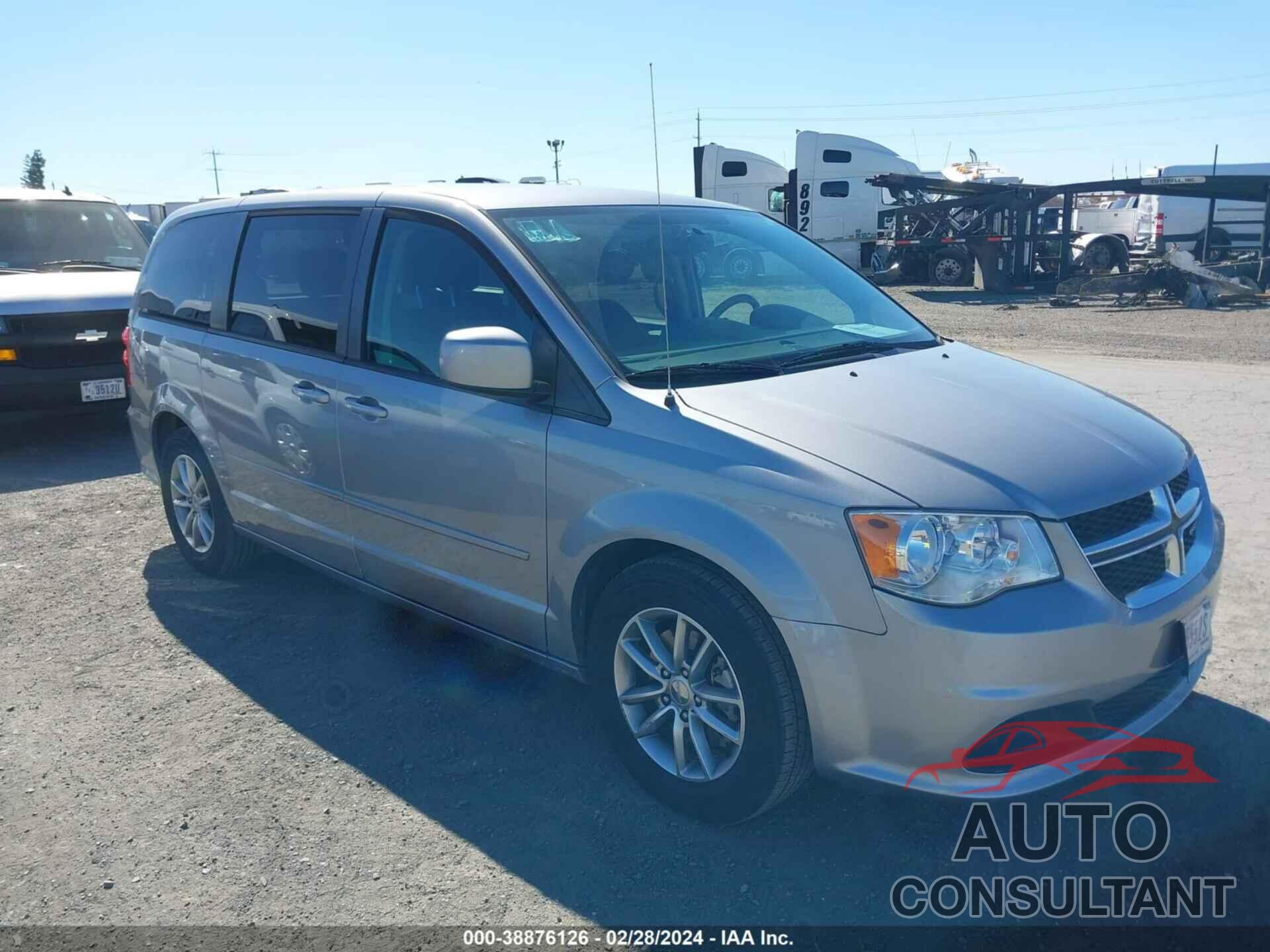 DODGE GRAND CARAVAN 2016 - 2C4RDGBG9GR370538