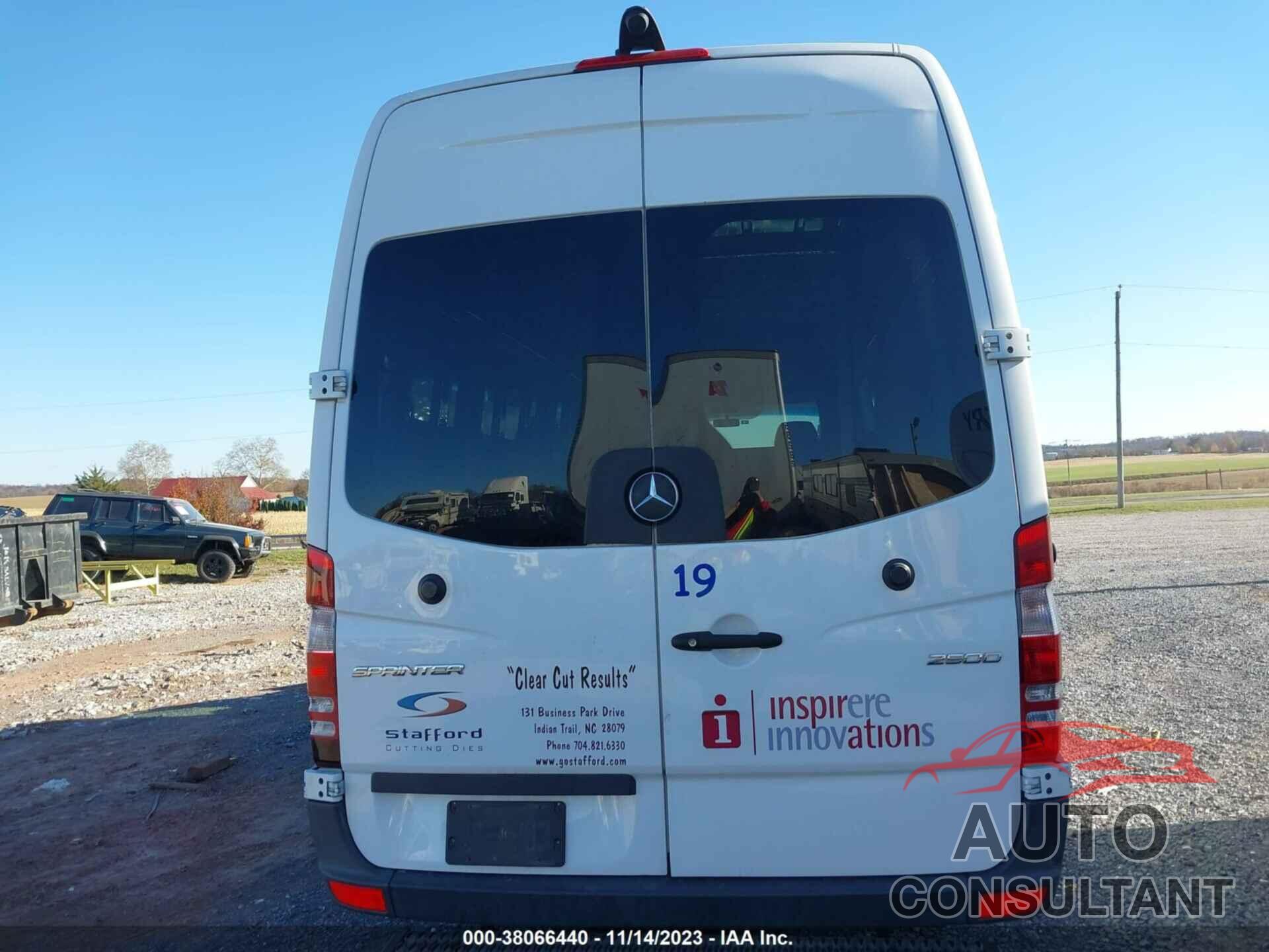 MERCEDES-BENZ SPRINTER 2500 2018 - WD3PE8CD9JP617638