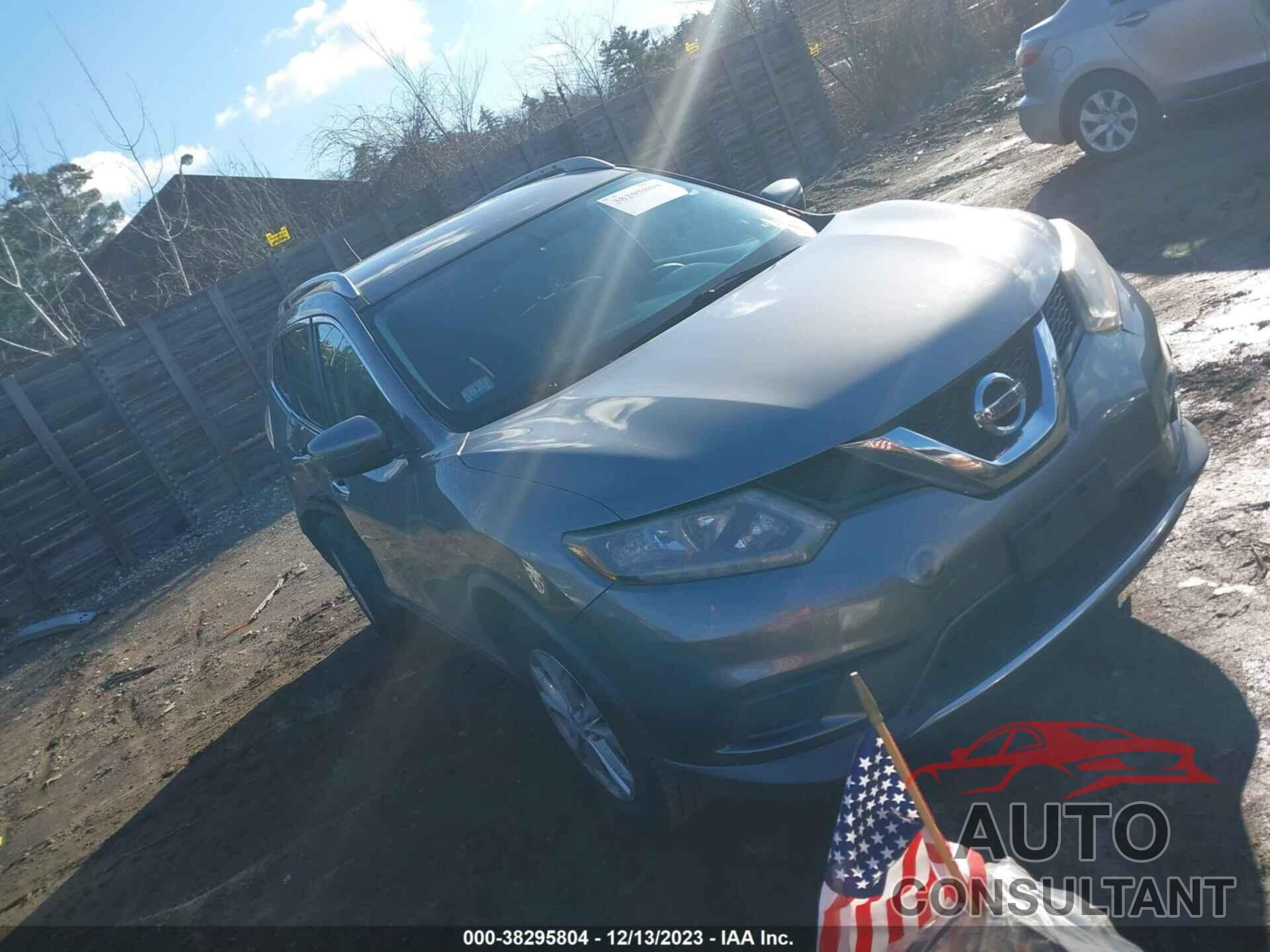 NISSAN ROGUE 2016 - KNMAT2MV4GP627394