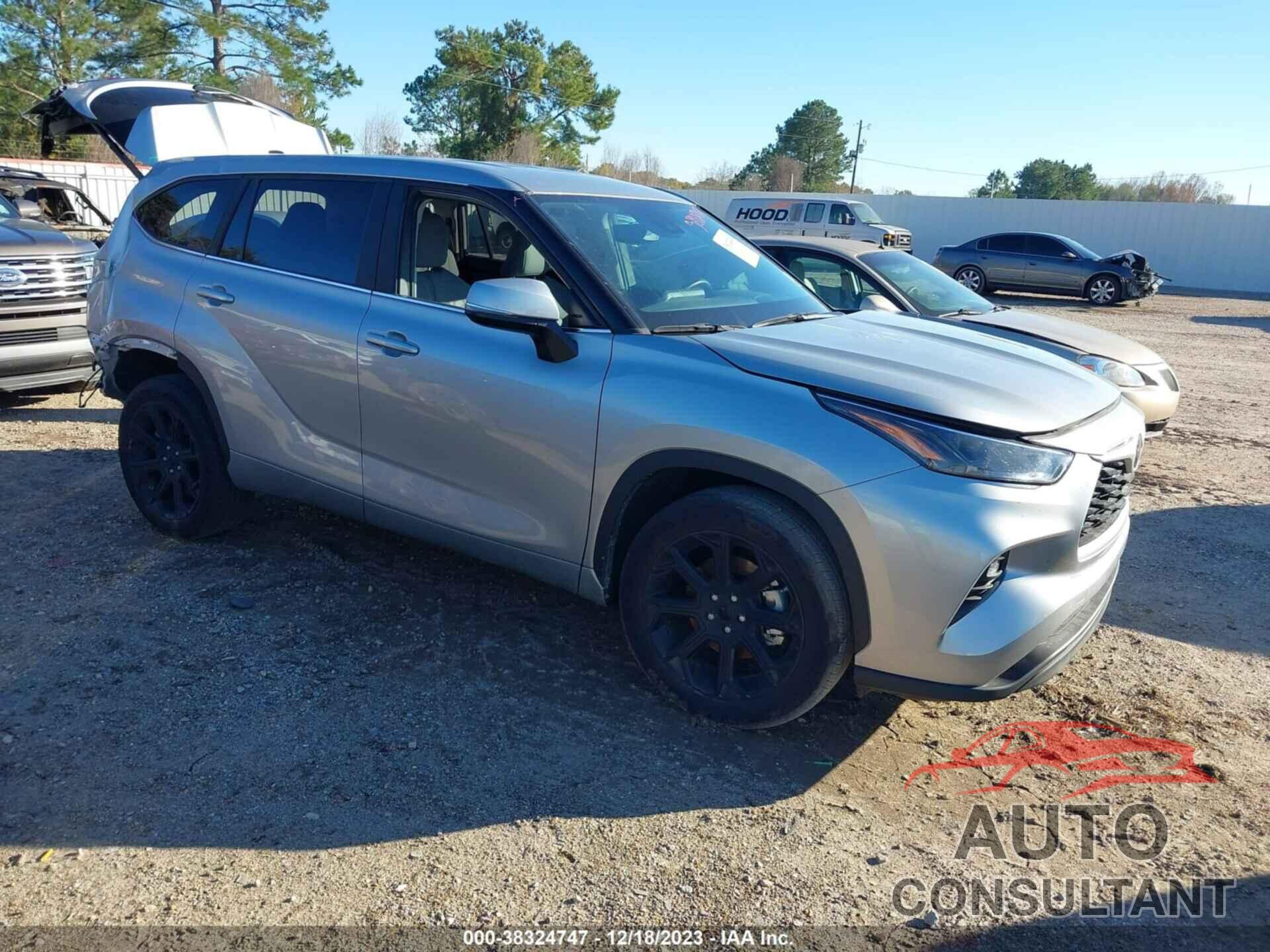 TOYOTA HIGHLANDER 2023 - 5TDKDRAH6PS034702