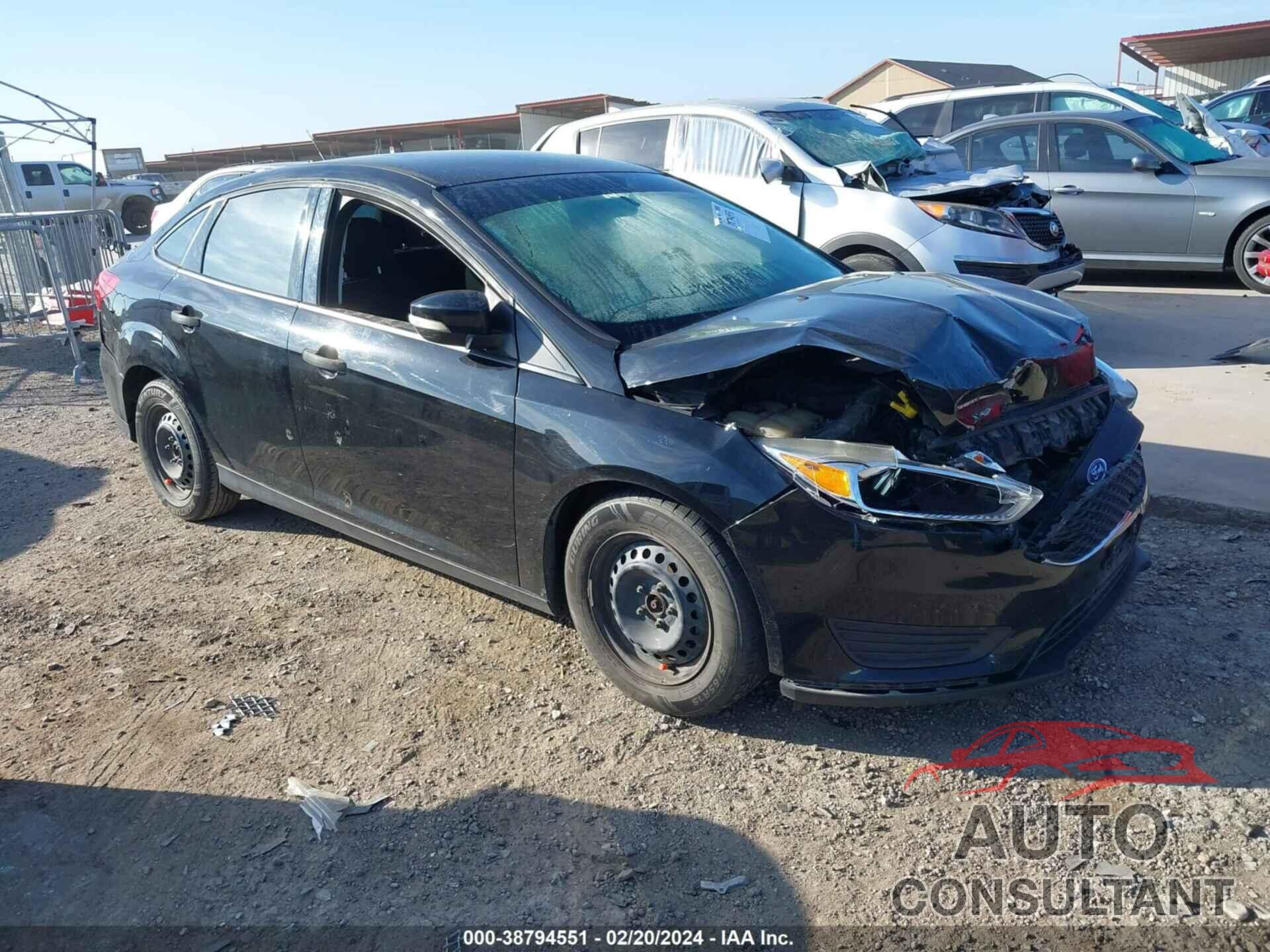 FORD FOCUS 2018 - 1FADP3E25JL249389