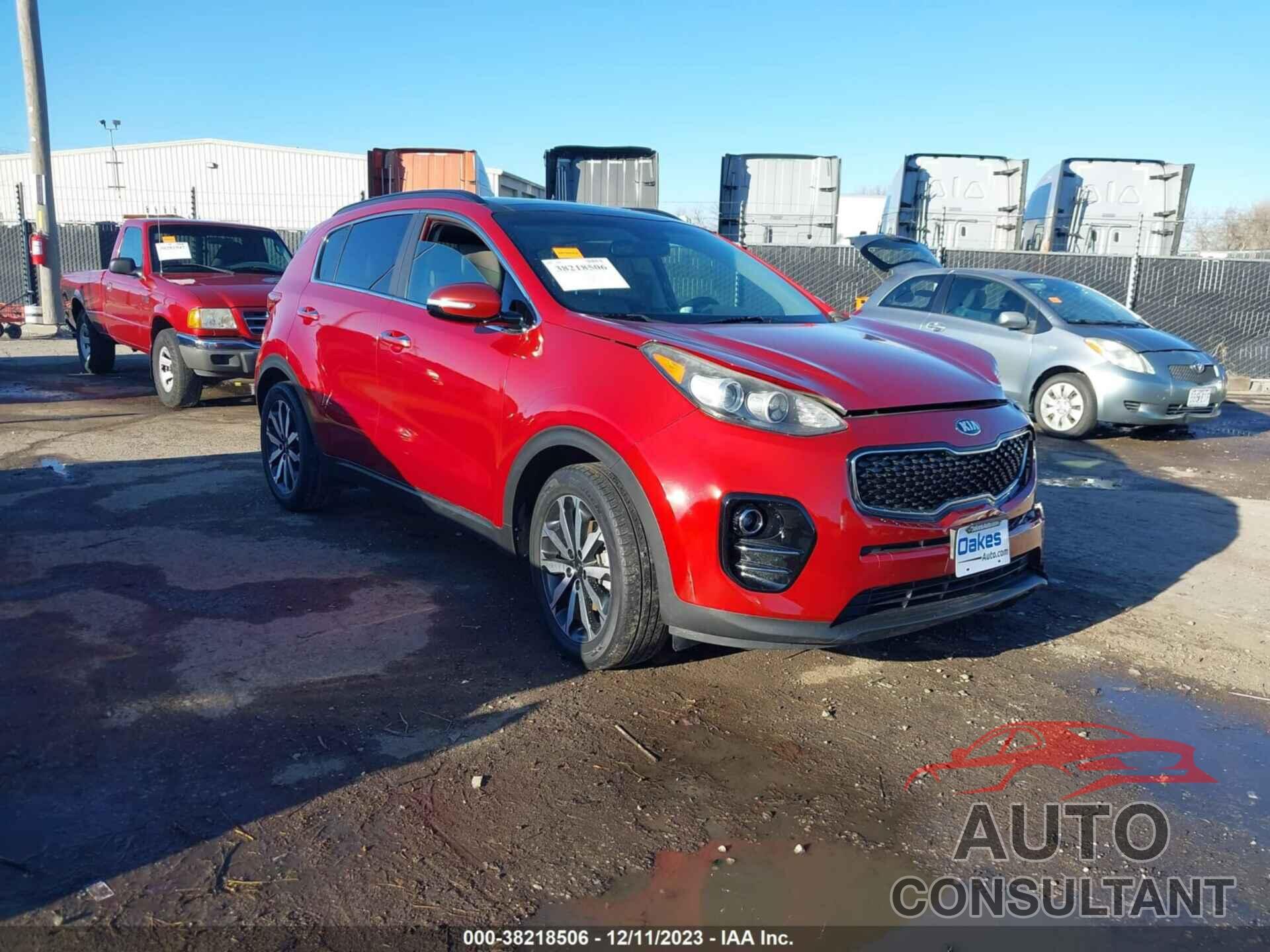 KIA SPORTAGE 2018 - KNDPN3AC5J7388166