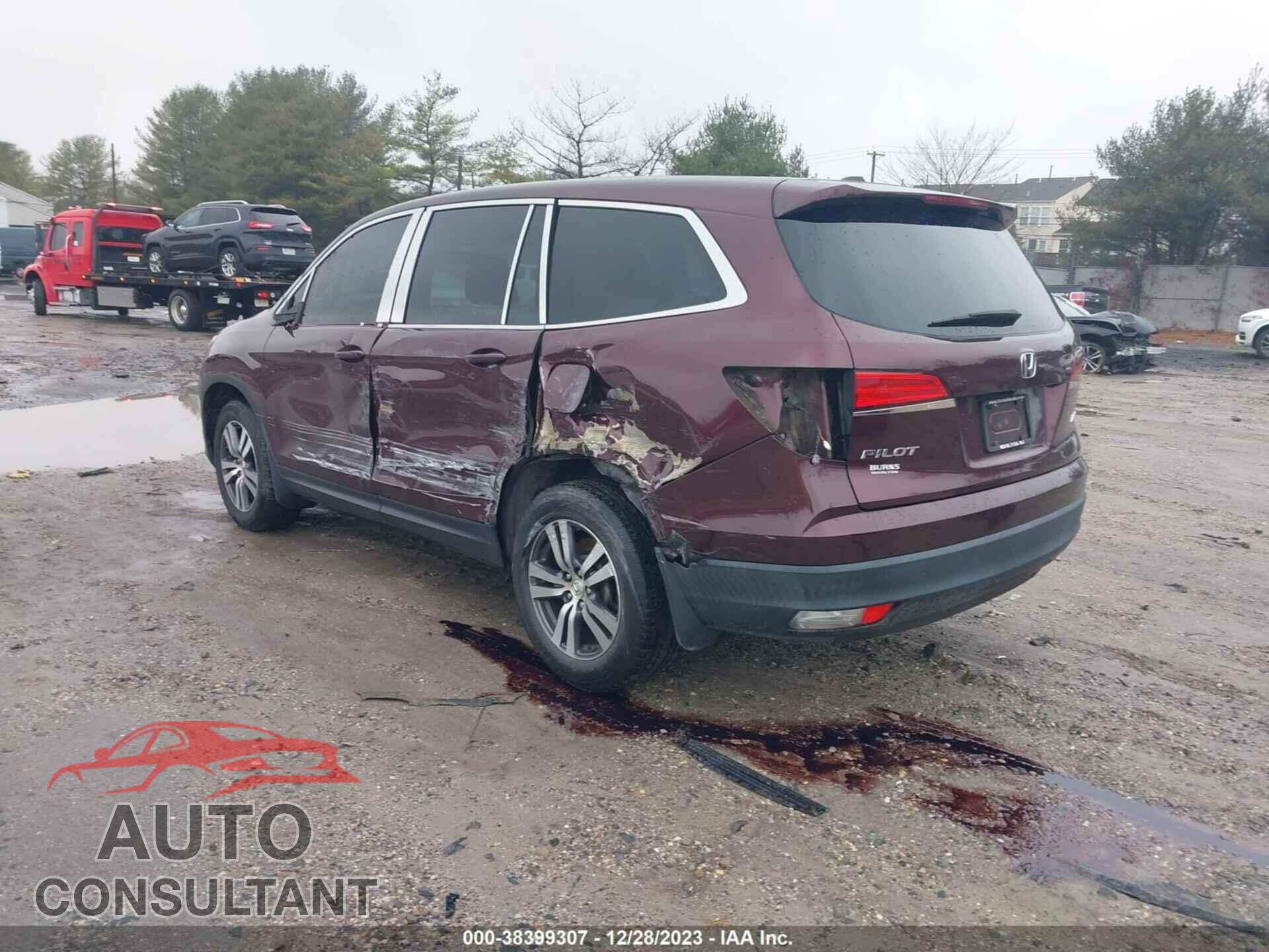 HONDA PILOT 2017 - 5FNYF6H33HB084055