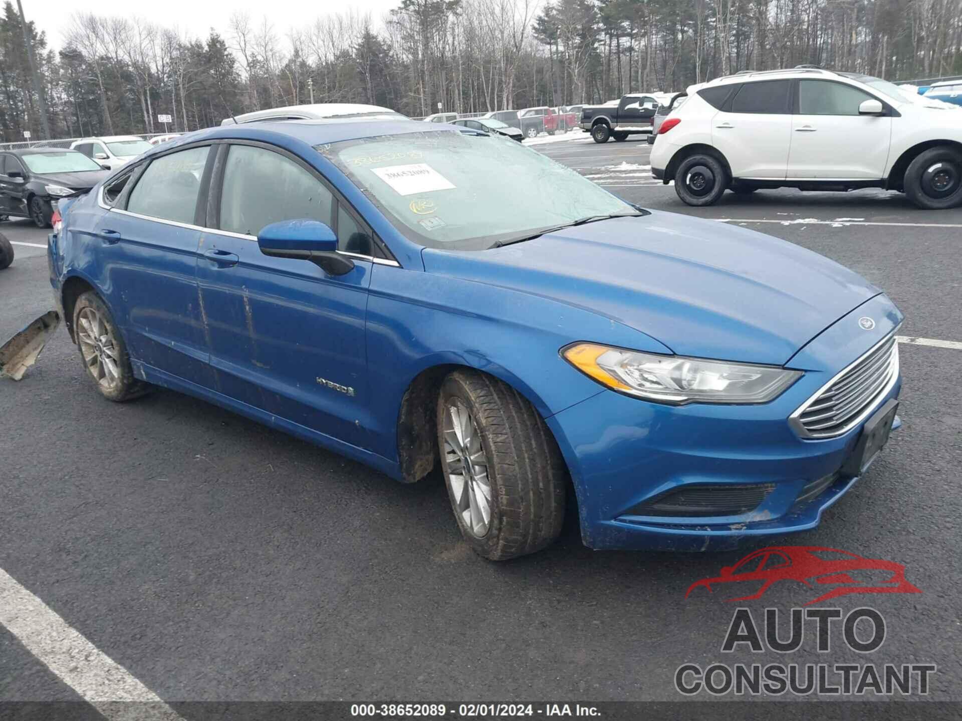 FORD FUSION HYBRID 2017 - 3FA6P0LU7HR223299