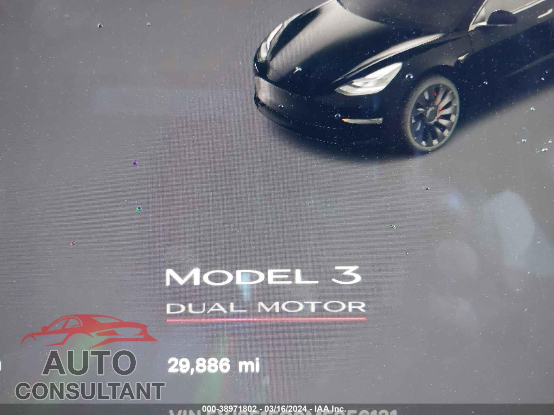 TESLA MODEL 3 2021 - 5YJ3E1EC9MF056131