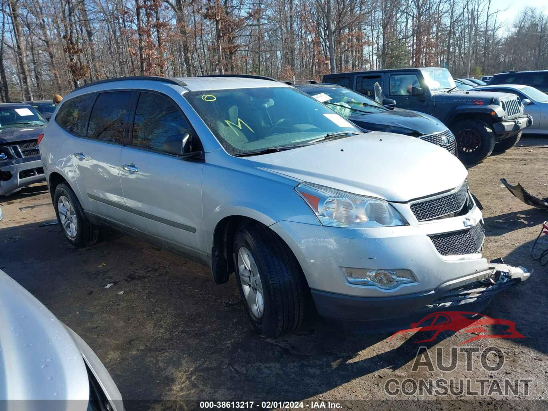 CHEVROLET TRAVERSE 2012 - 1GNKREED3CJ195606