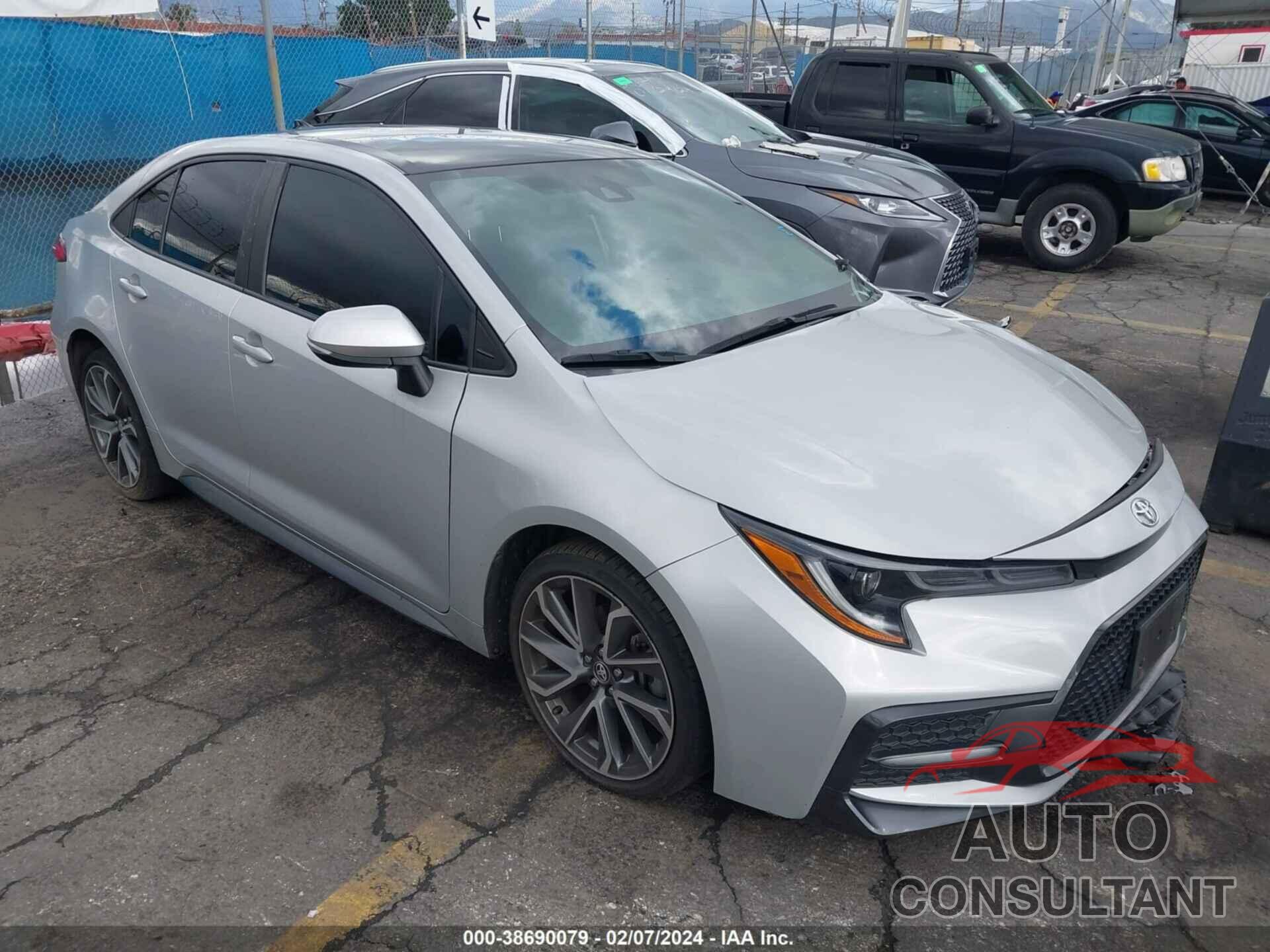 TOYOTA COROLLA 2021 - 5YFS4MCE3MP079395