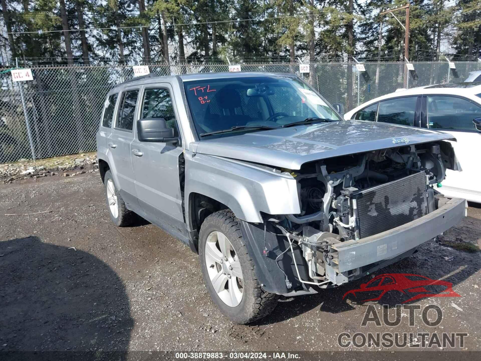 JEEP PATRIOT 2017 - 1C4NJRFB6HD122317