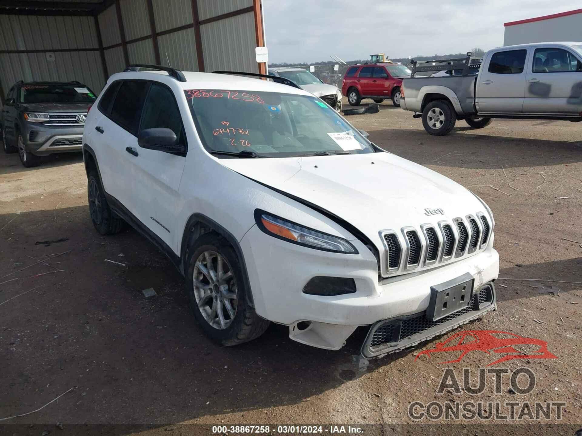 JEEP CHEROKEE 2017 - 1C4PJLAB3HW540299