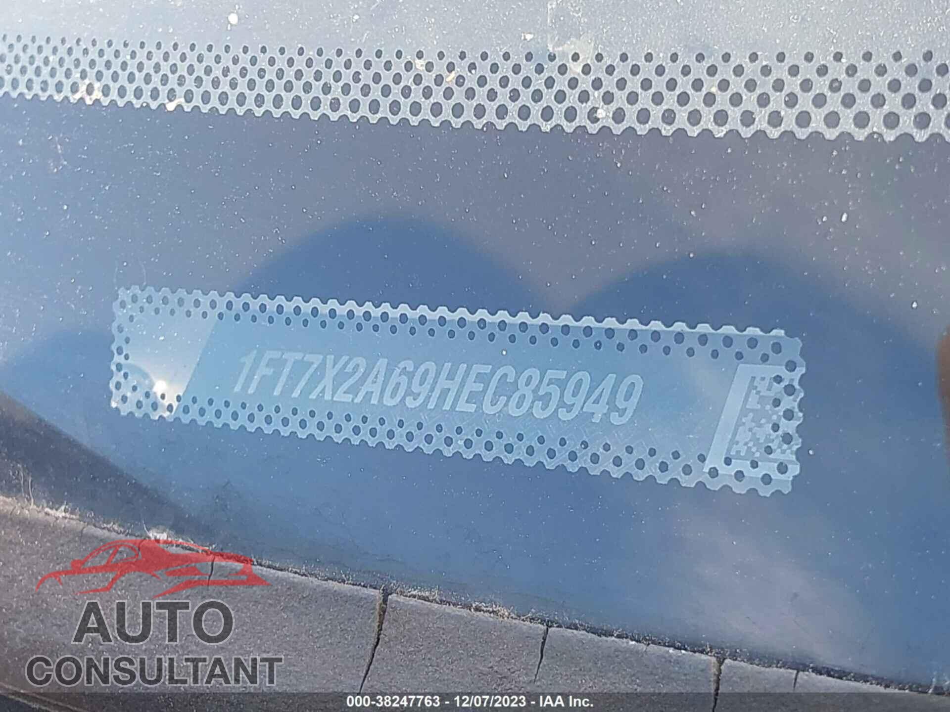 FORD F250 2017 - 1FT7X2A69HEC85949