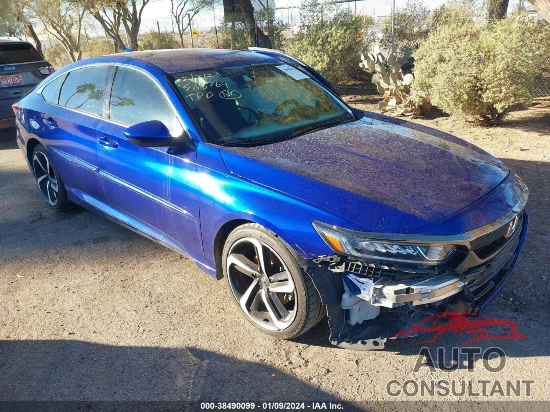 HONDA ACCORD 2019 - 1HGCV1F38KA033980