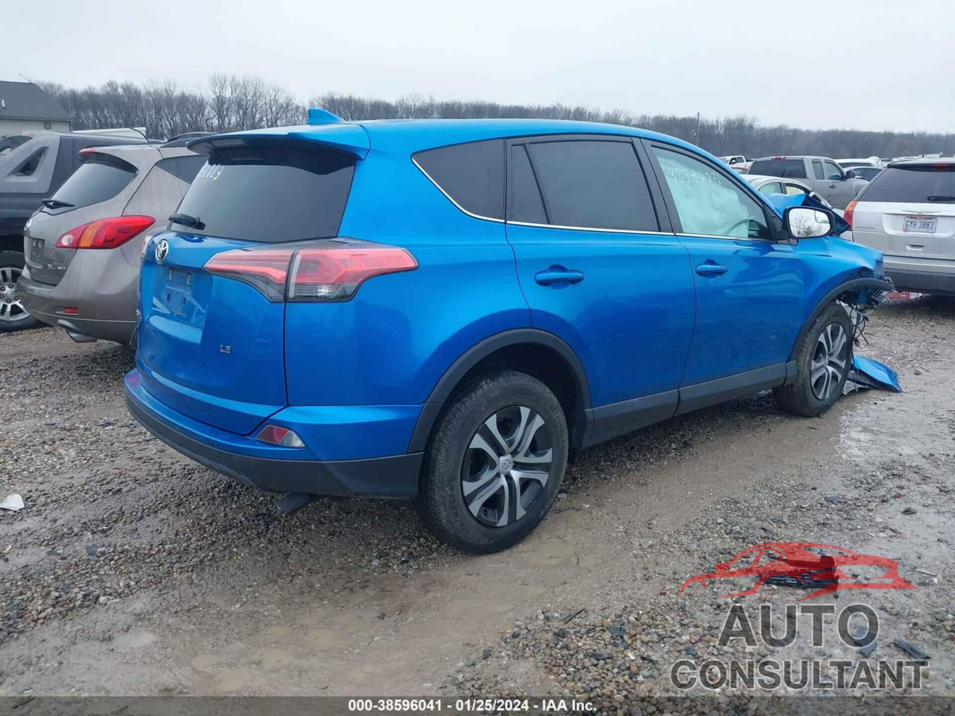 TOYOTA RAV4 2018 - 2T3ZFREV7JW453883