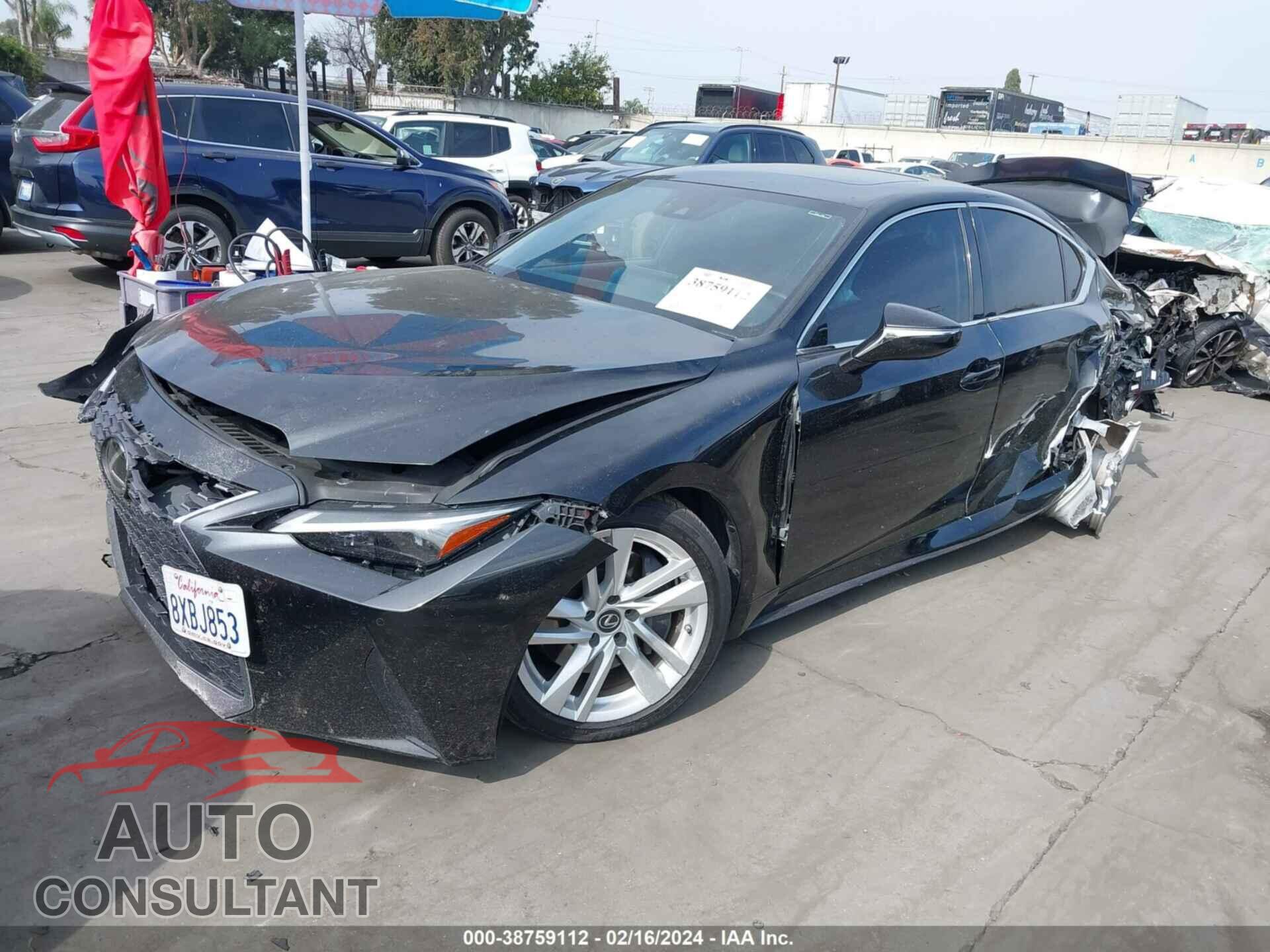 LEXUS IS 2021 - JTHCA1D25M5115860