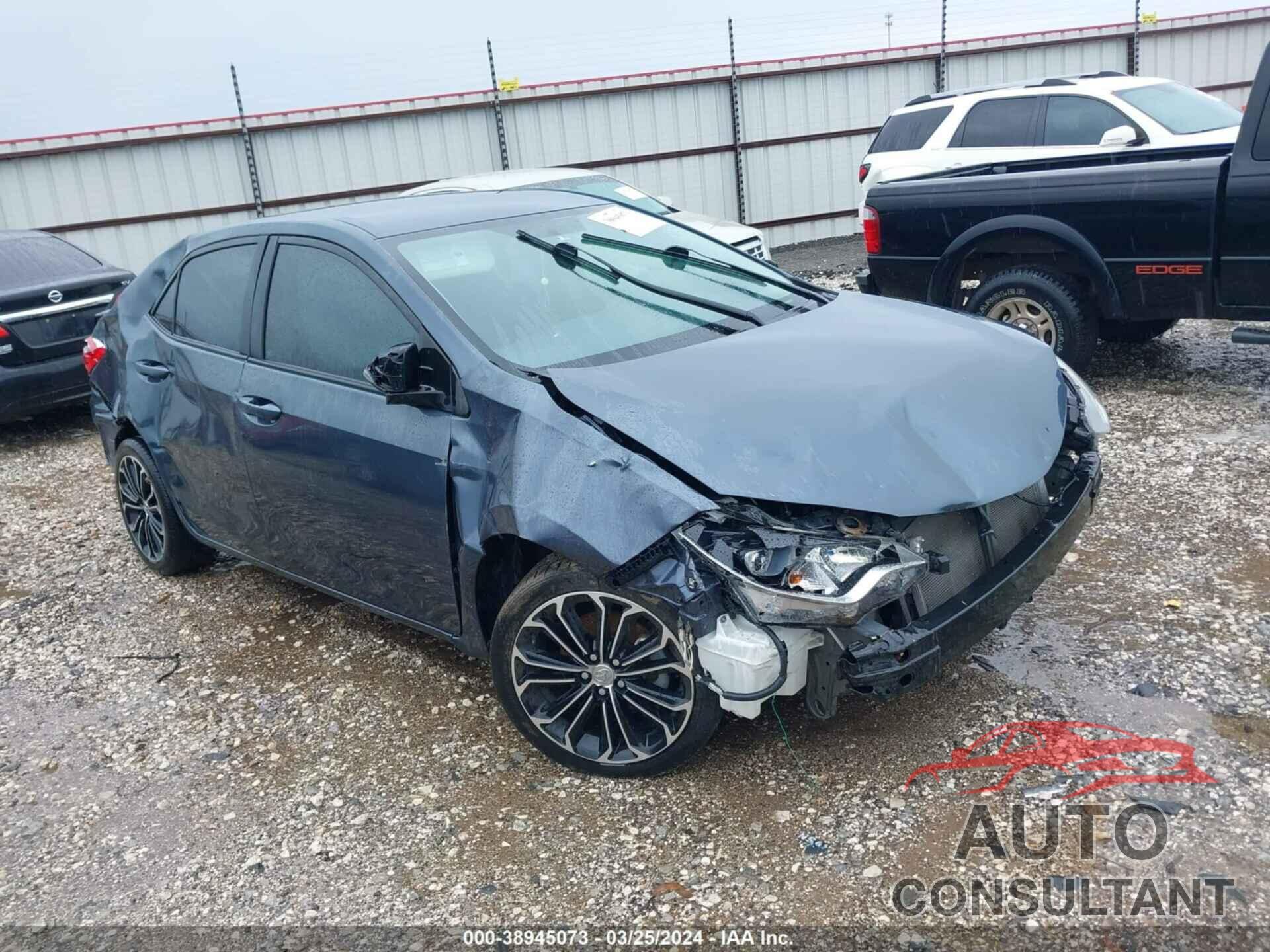 TOYOTA COROLLA 2016 - 5YFBURHE8GP510551