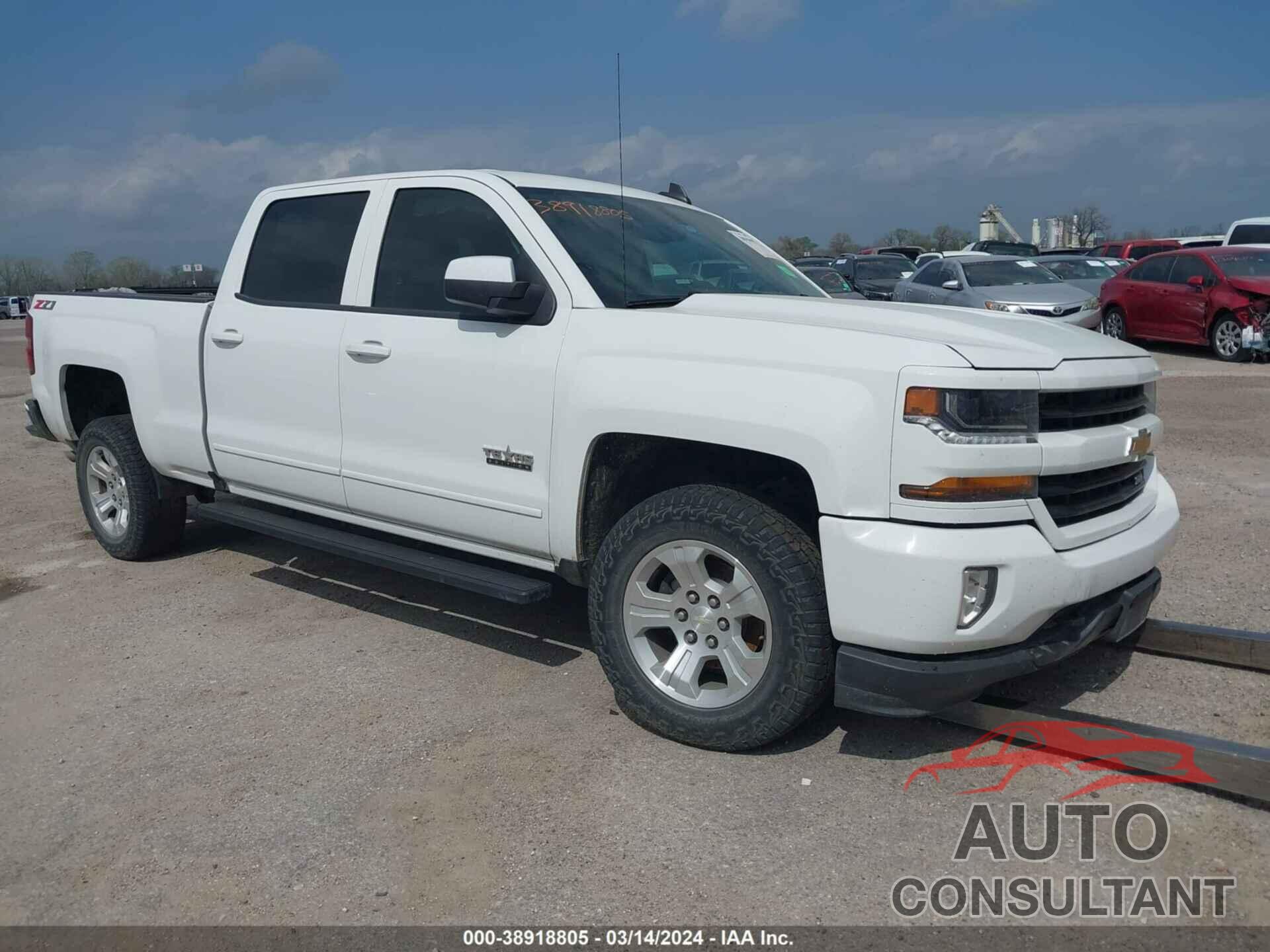 CHEVROLET SILVERADO 2018 - 3GCUKREC5JG439288