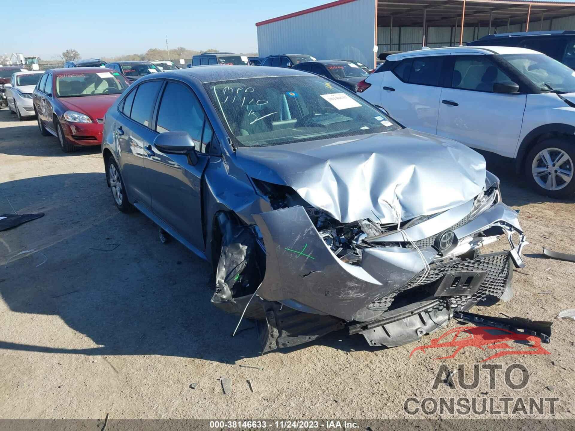 TOYOTA COROLLA 2022 - 5YFEPMAE2NP377476