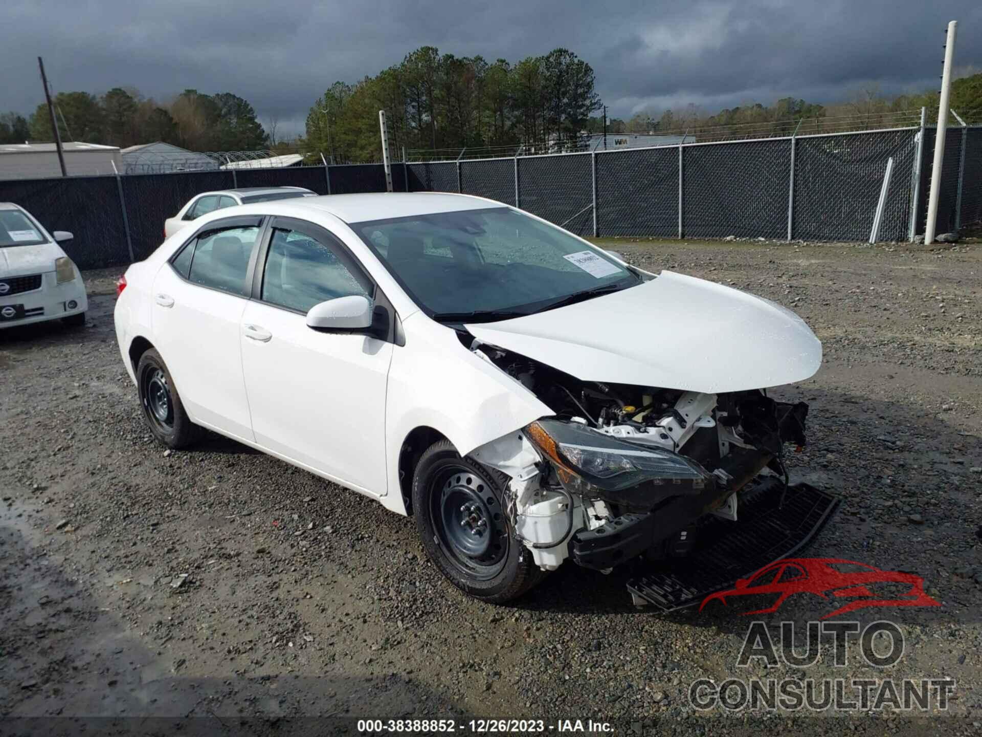 TOYOTA COROLLA 2017 - 2T1BURHE5HC791130