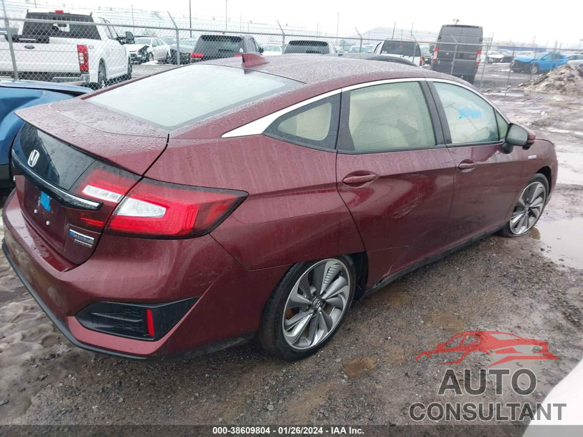 HONDA CLARITY 2018 - JHMZC5F37JC001903