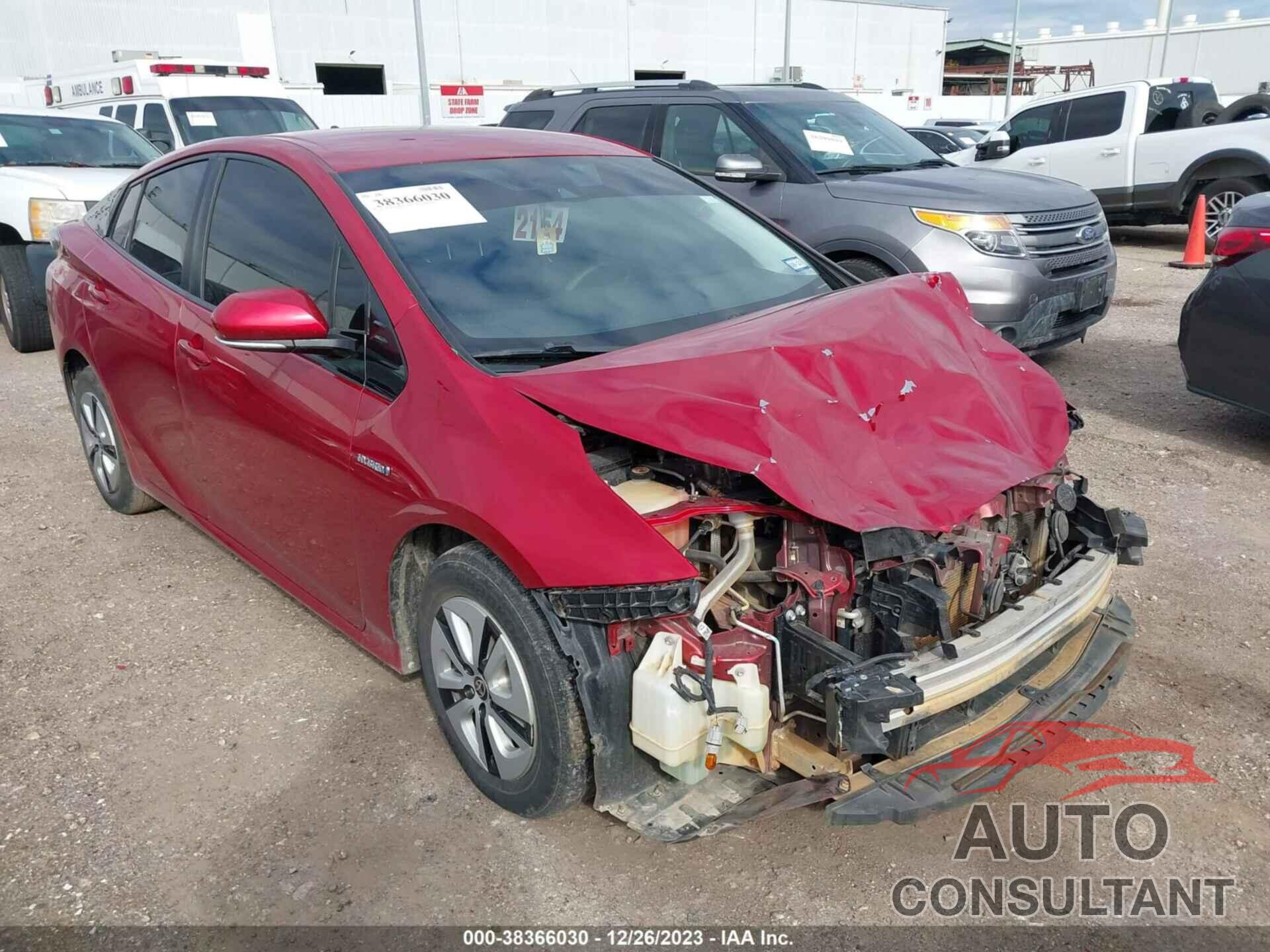 TOYOTA PRIUS 2018 - JTDKARFUXJ3064535