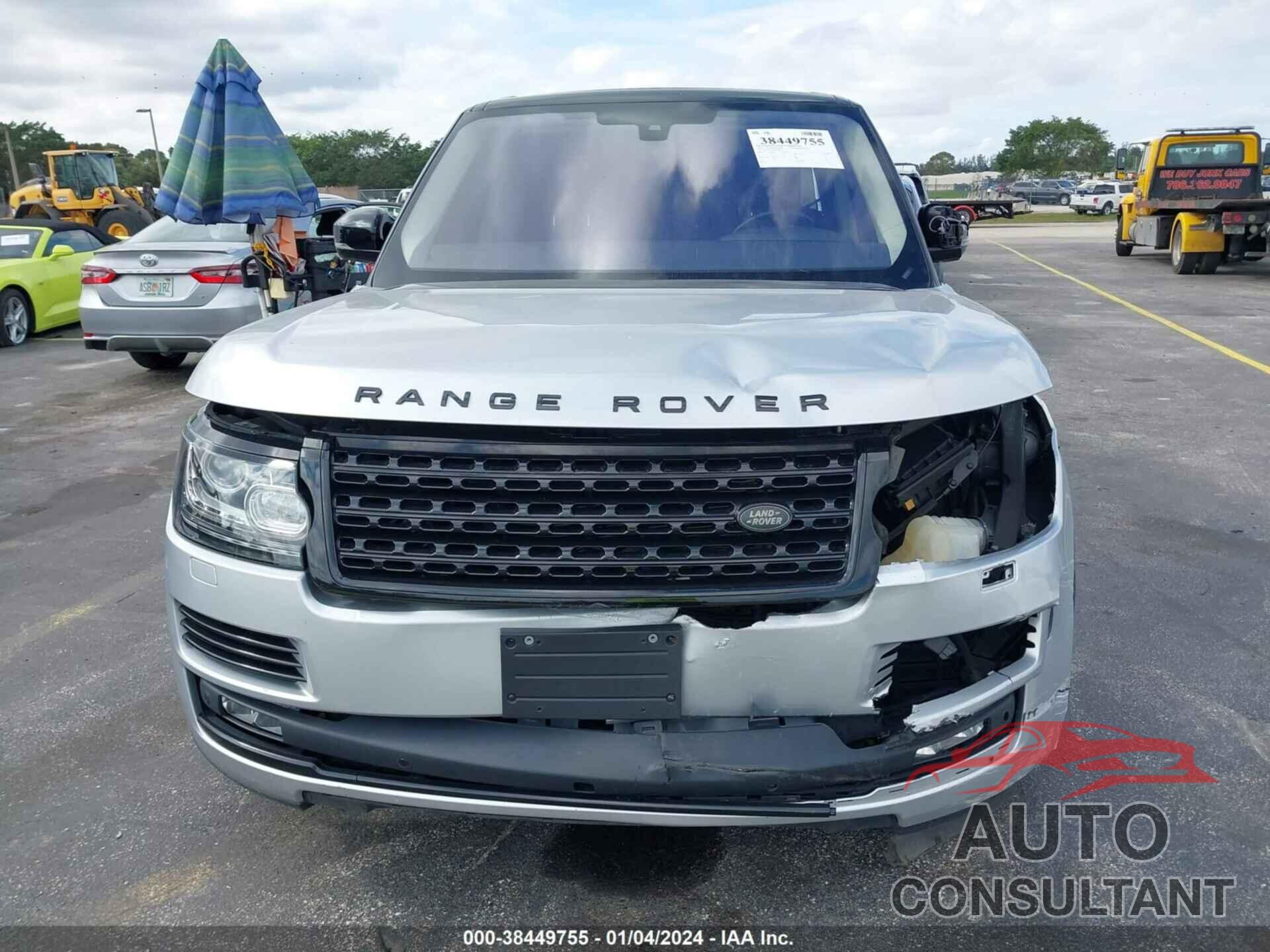 LAND ROVER RANGE ROVER 2017 - SALGS2FE7HA327663