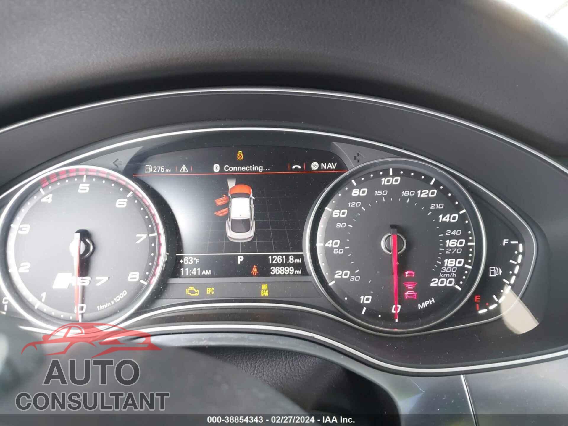 AUDI RS7 2014 - WUAW2AFC6EN902645