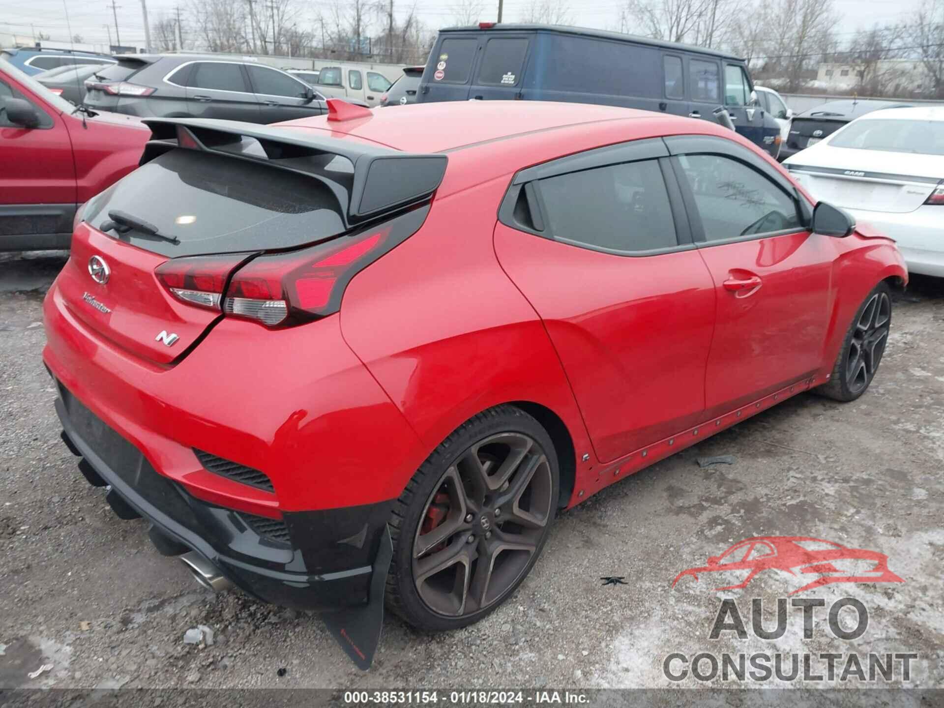 HYUNDAI VELOSTER N 2022 - KMHT36AH6NU011608