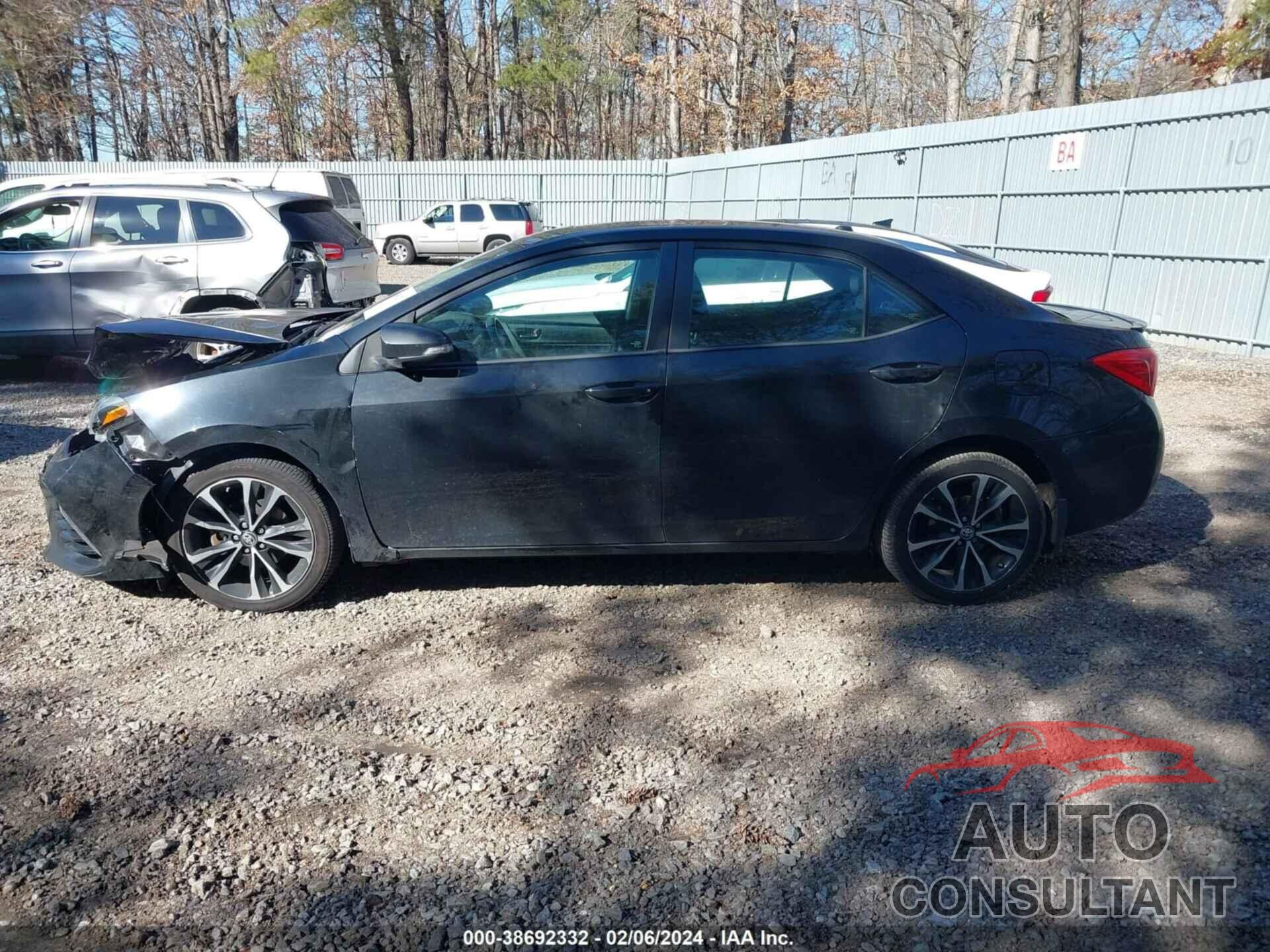 TOYOTA COROLLA 2017 - 2T1BURHE8HC943496