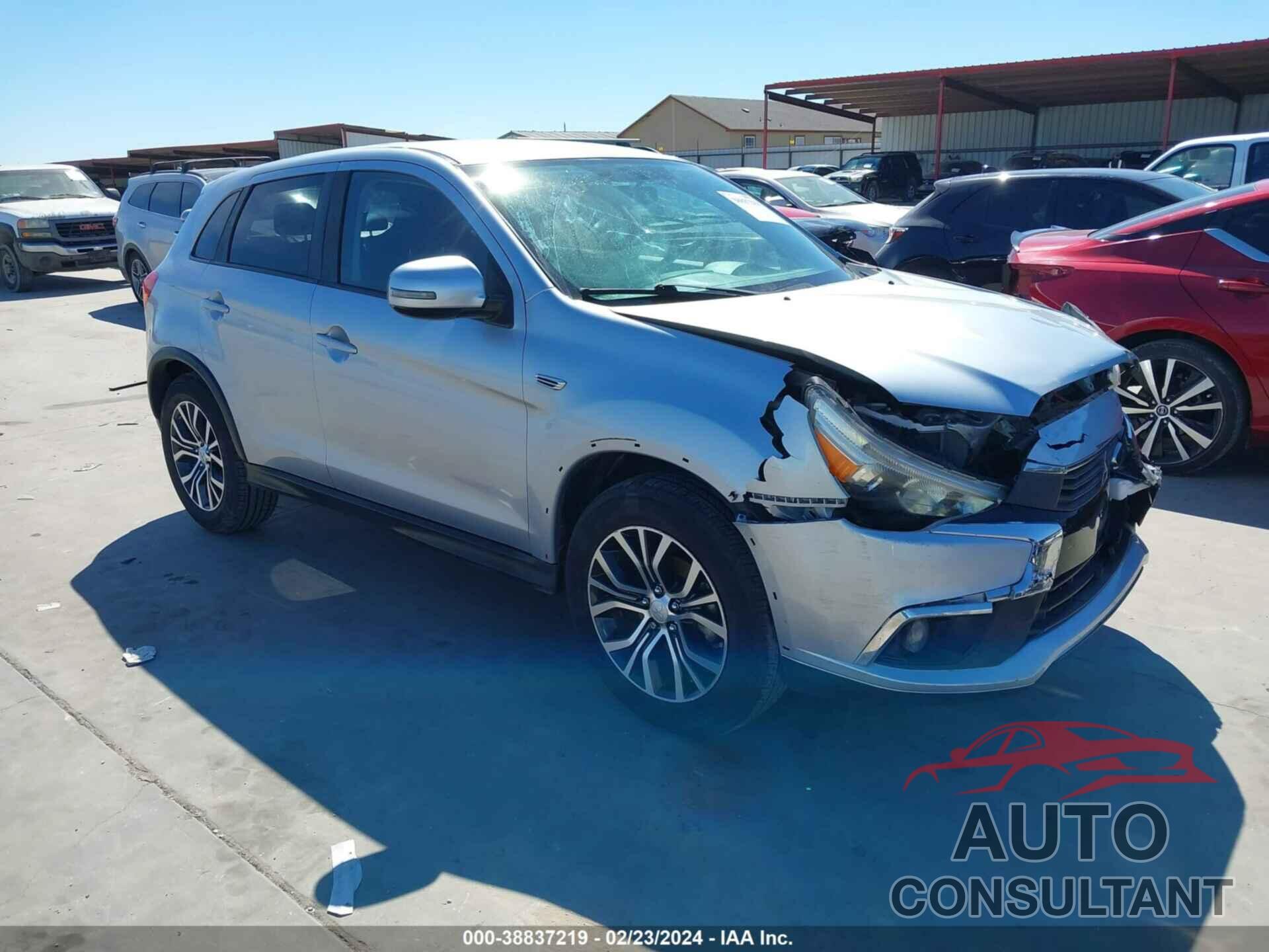 MITSUBISHI OUTLANDER SPORT 2016 - JA4AP3AU7GZ057797