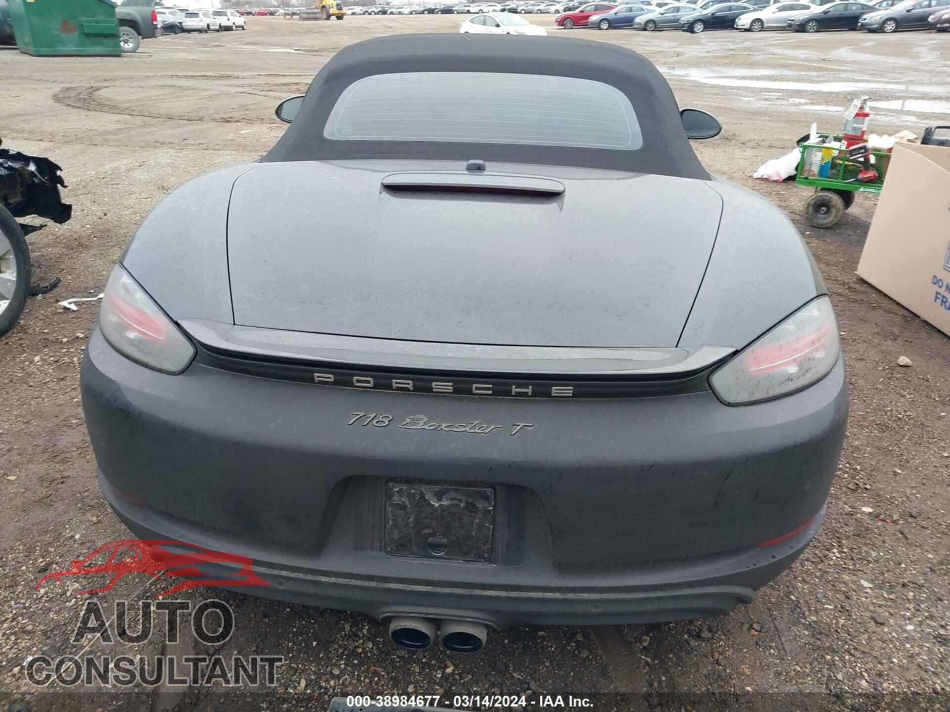 PORSCHE 718 BOXSTER 2021 - WP0CA2A82MS210202