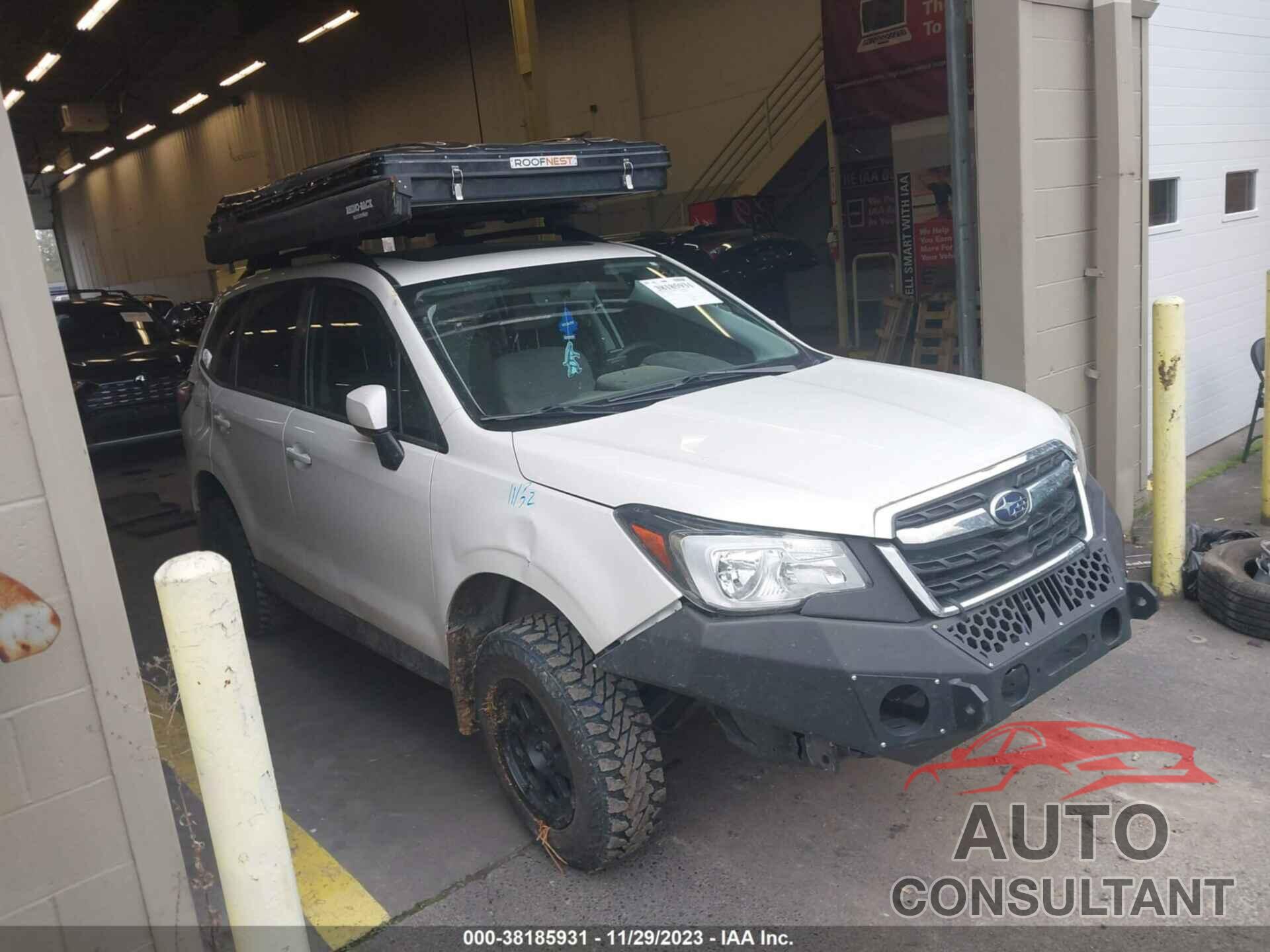 SUBARU FORESTER 2018 - JF2SJAEC0JH553850