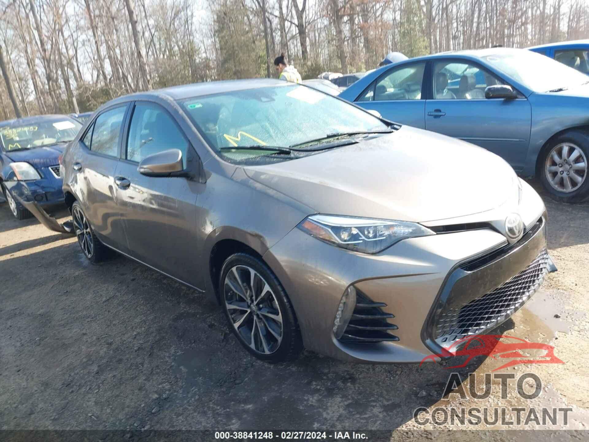 TOYOTA COROLLA 2017 - 2T1BURHE0HC843781