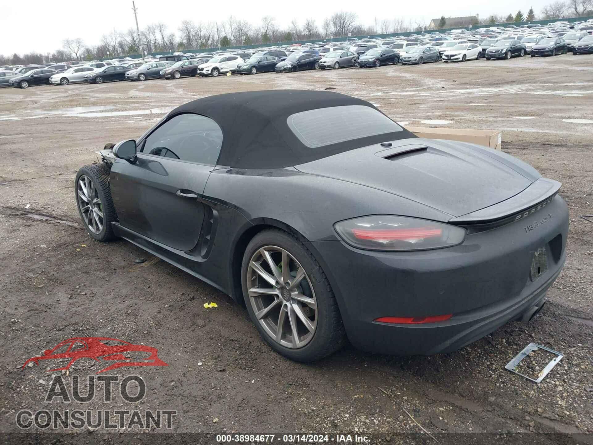 PORSCHE 718 BOXSTER 2021 - WP0CA2A82MS210202