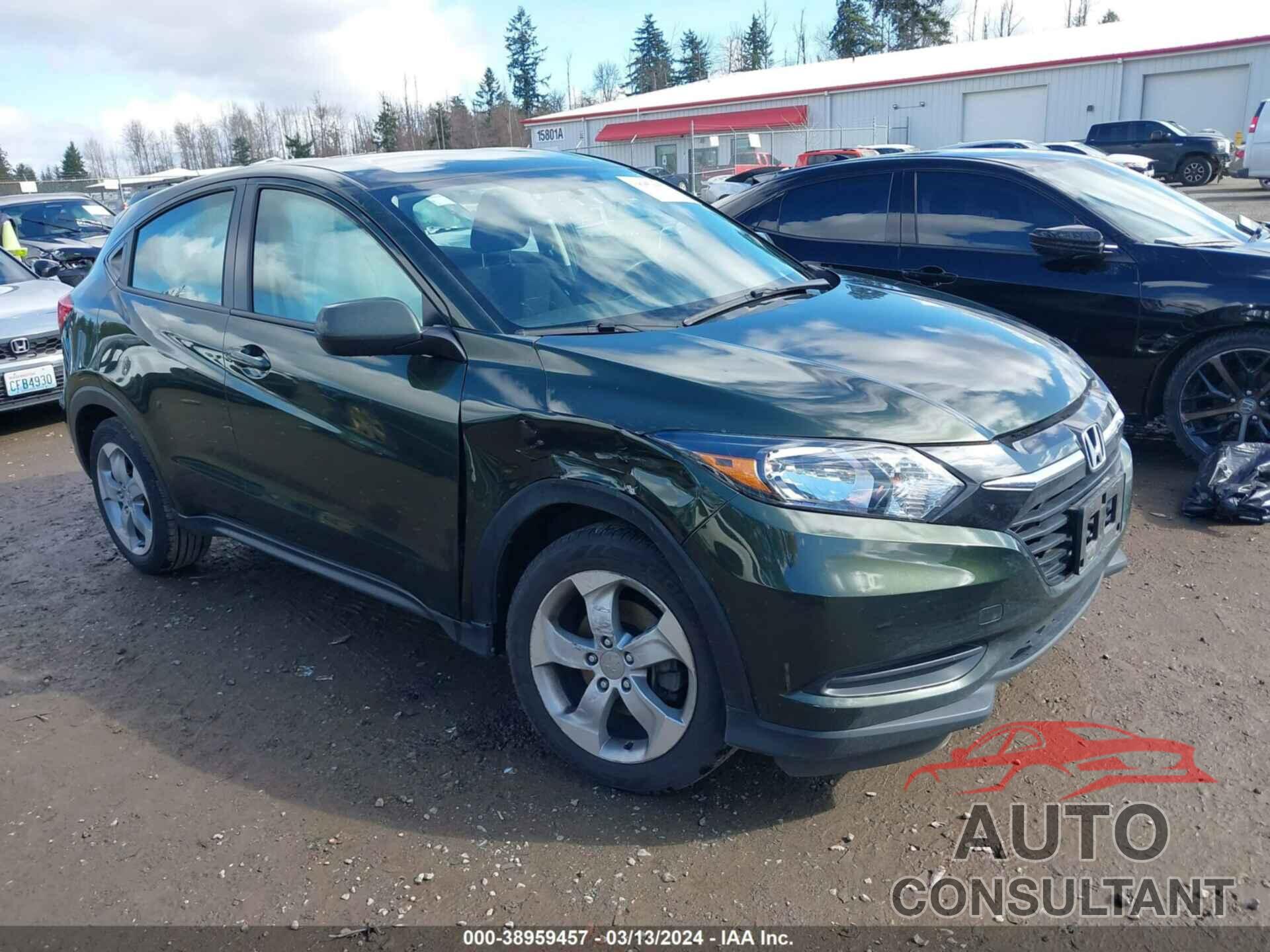HONDA HR-V 2016 - 3CZRU6H33GM756209